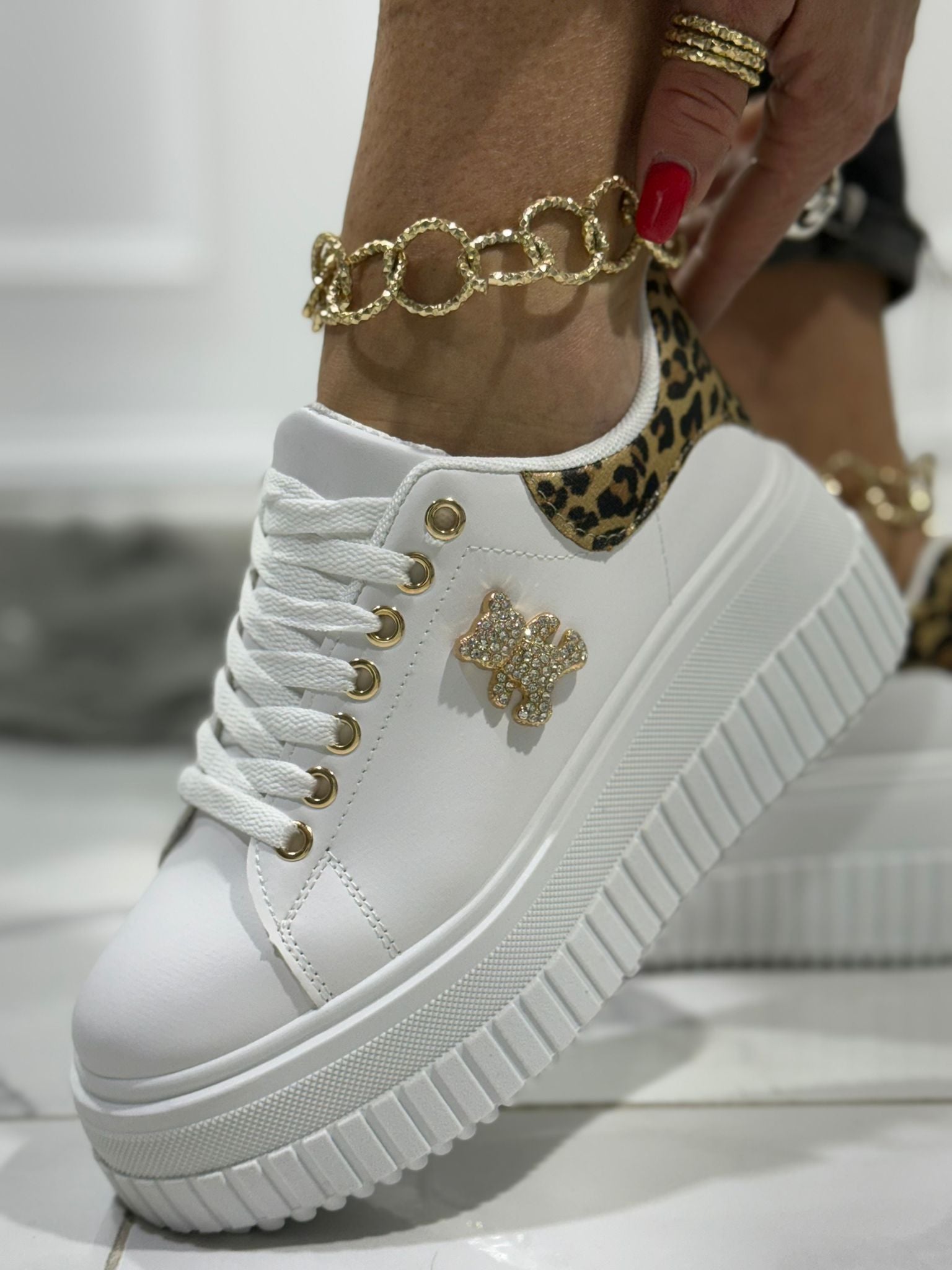 Denise Leopard - Sneakers