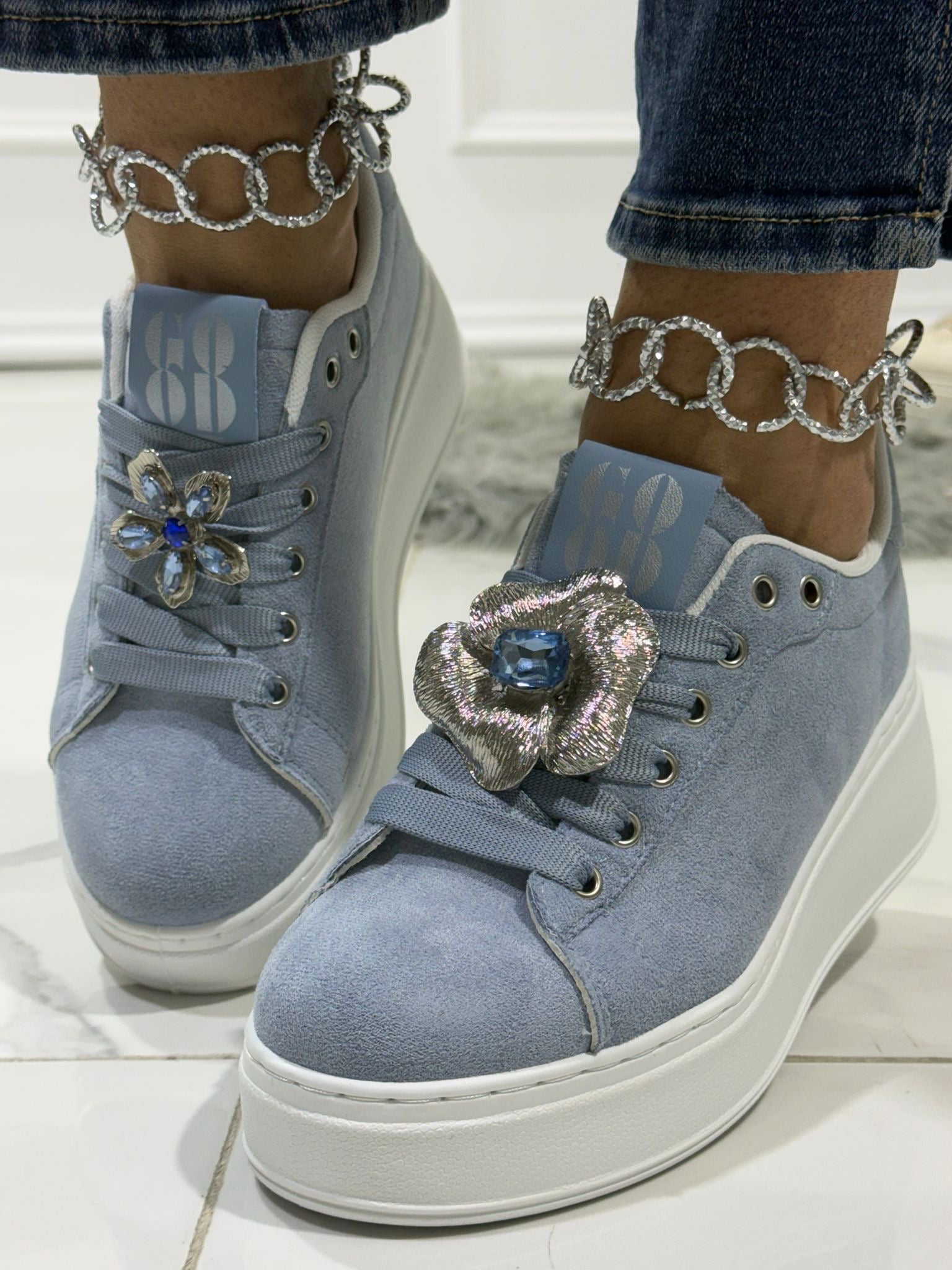 Fiore Blue - Sneakers