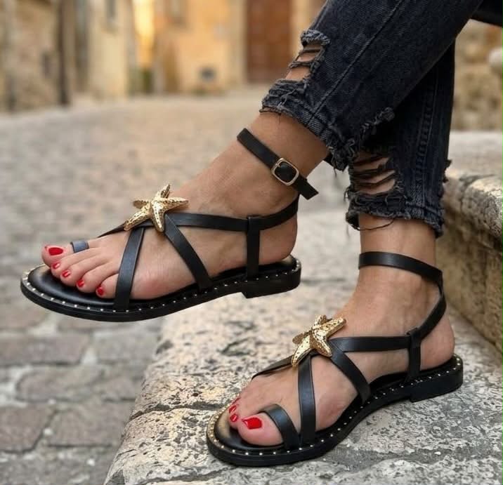 Stella Black - Sandalo Basso