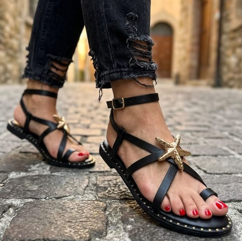 Stella Black - Sandalo Basso