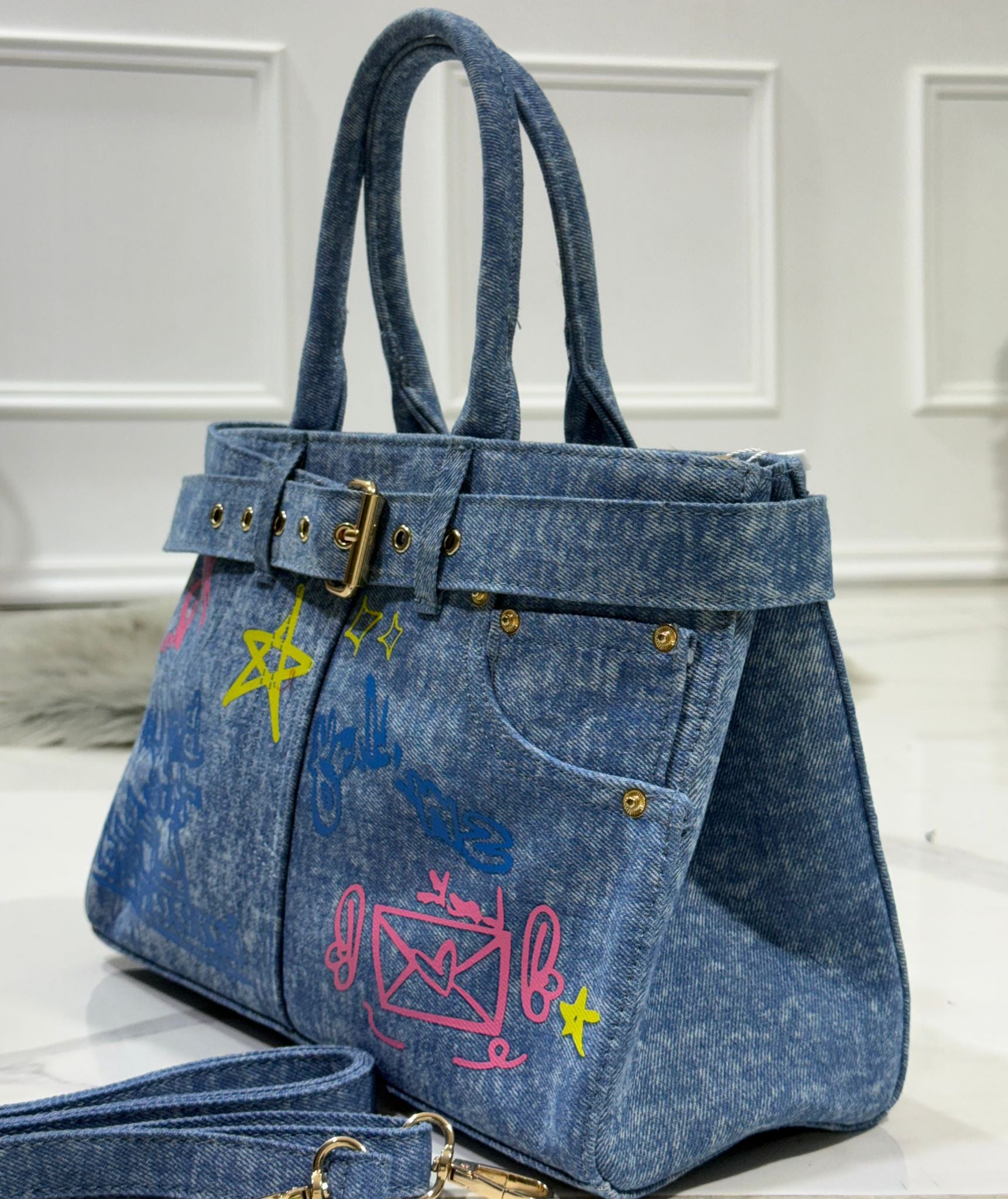 Amanda Light Blue - Borsa
