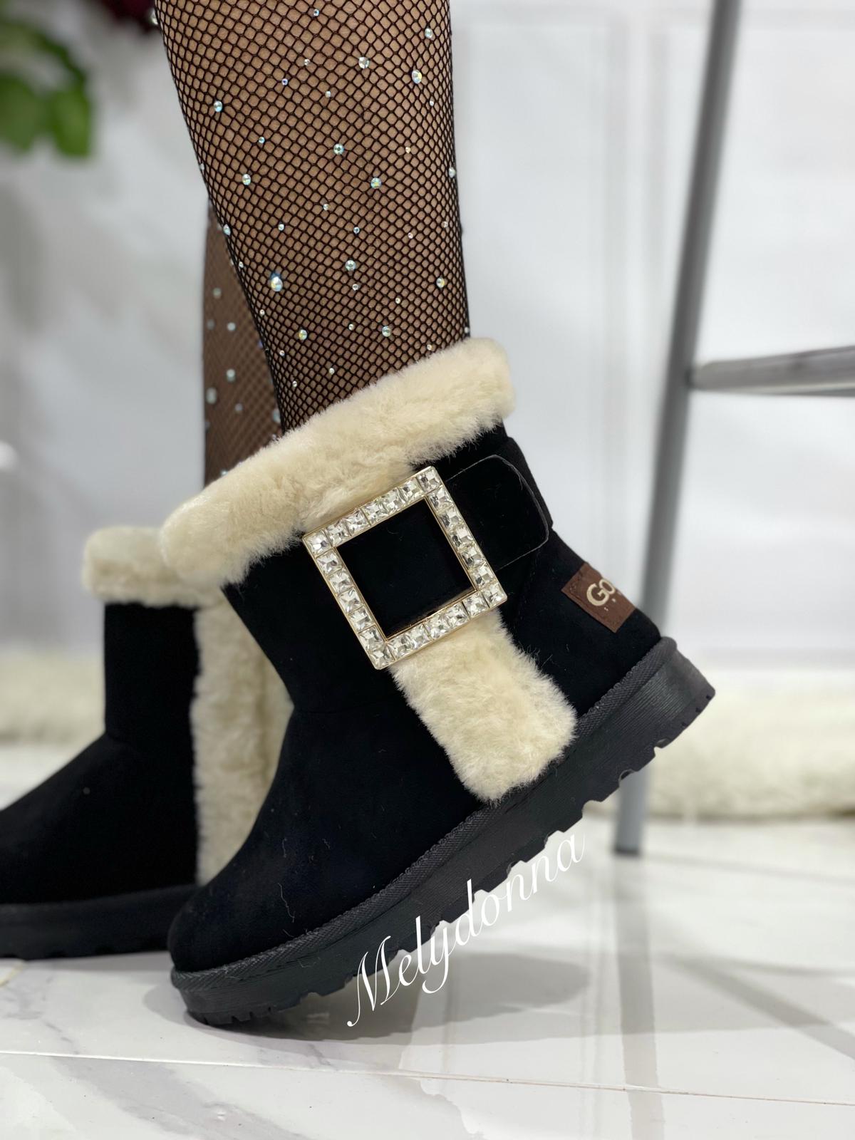 STIVALETTO ALASKA NERO