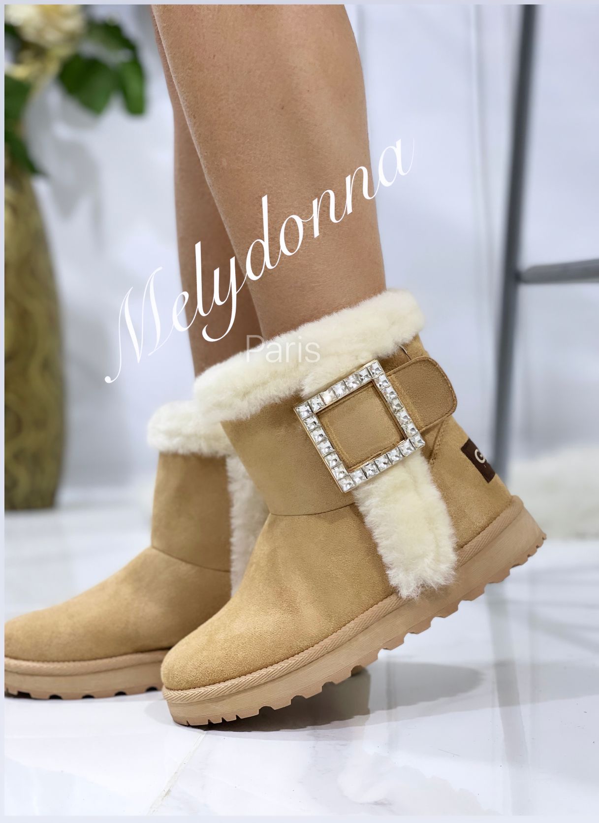STIVALETTO ALASKA CAMEL