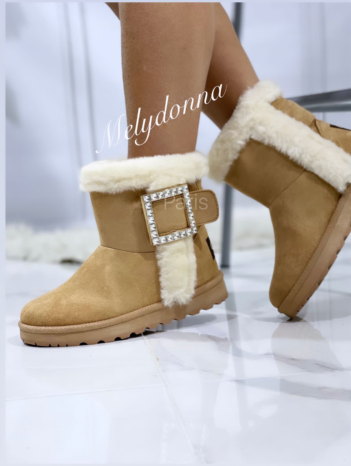 STIVALETTO ALASKA CAMEL
