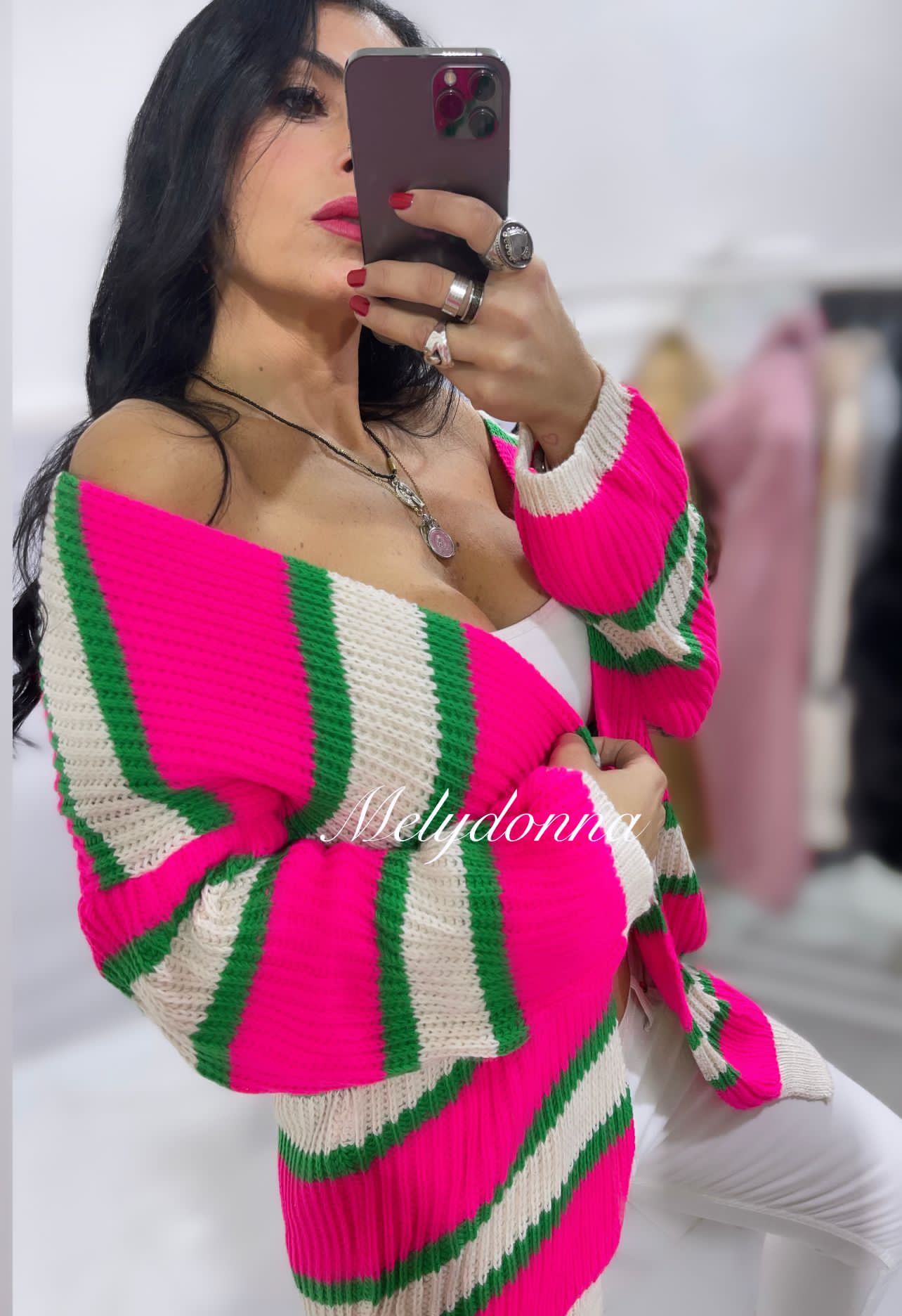Cardigan Dora Fuxia