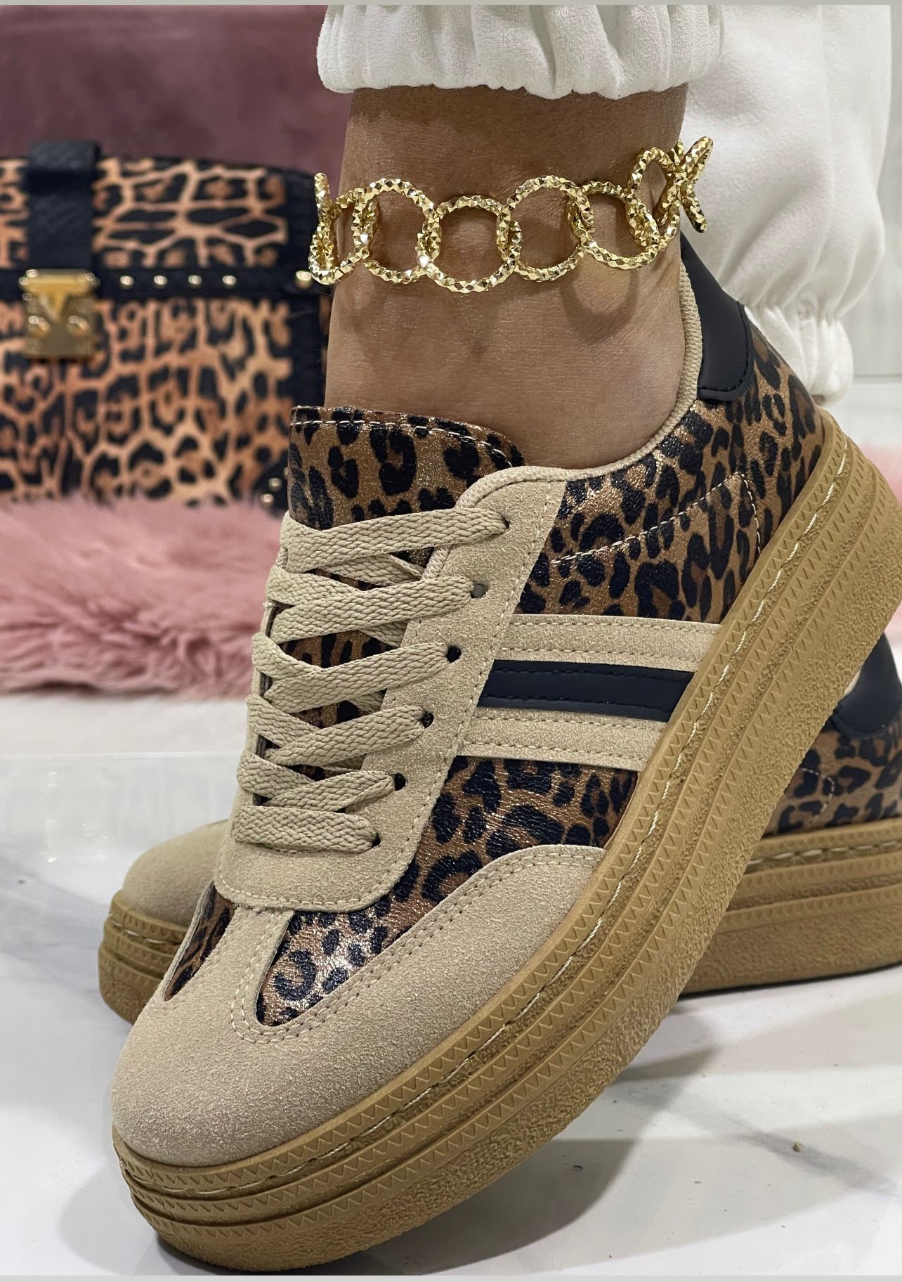 Francy Leopard - Sneakers