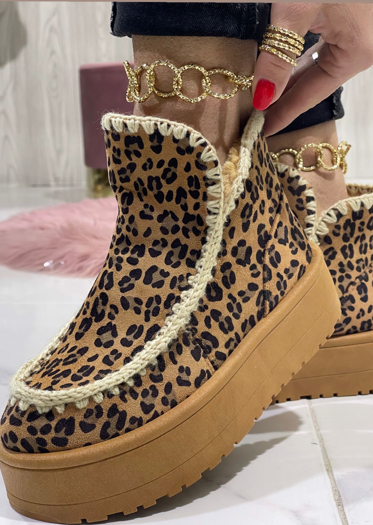 Sharm Leopard - Stivale basso