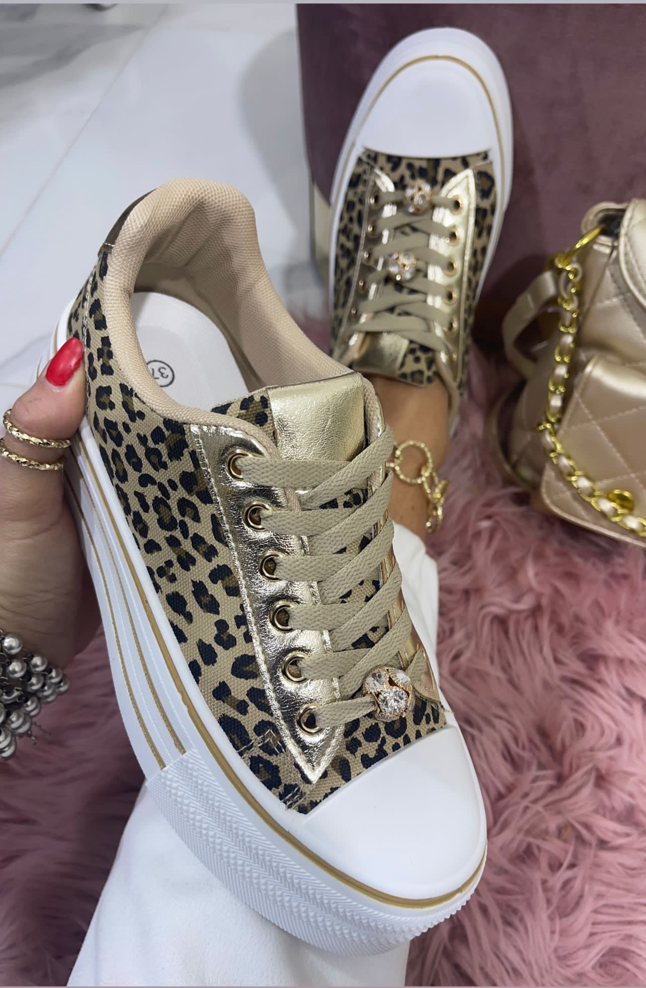 Gemma Leopard - Sneakers