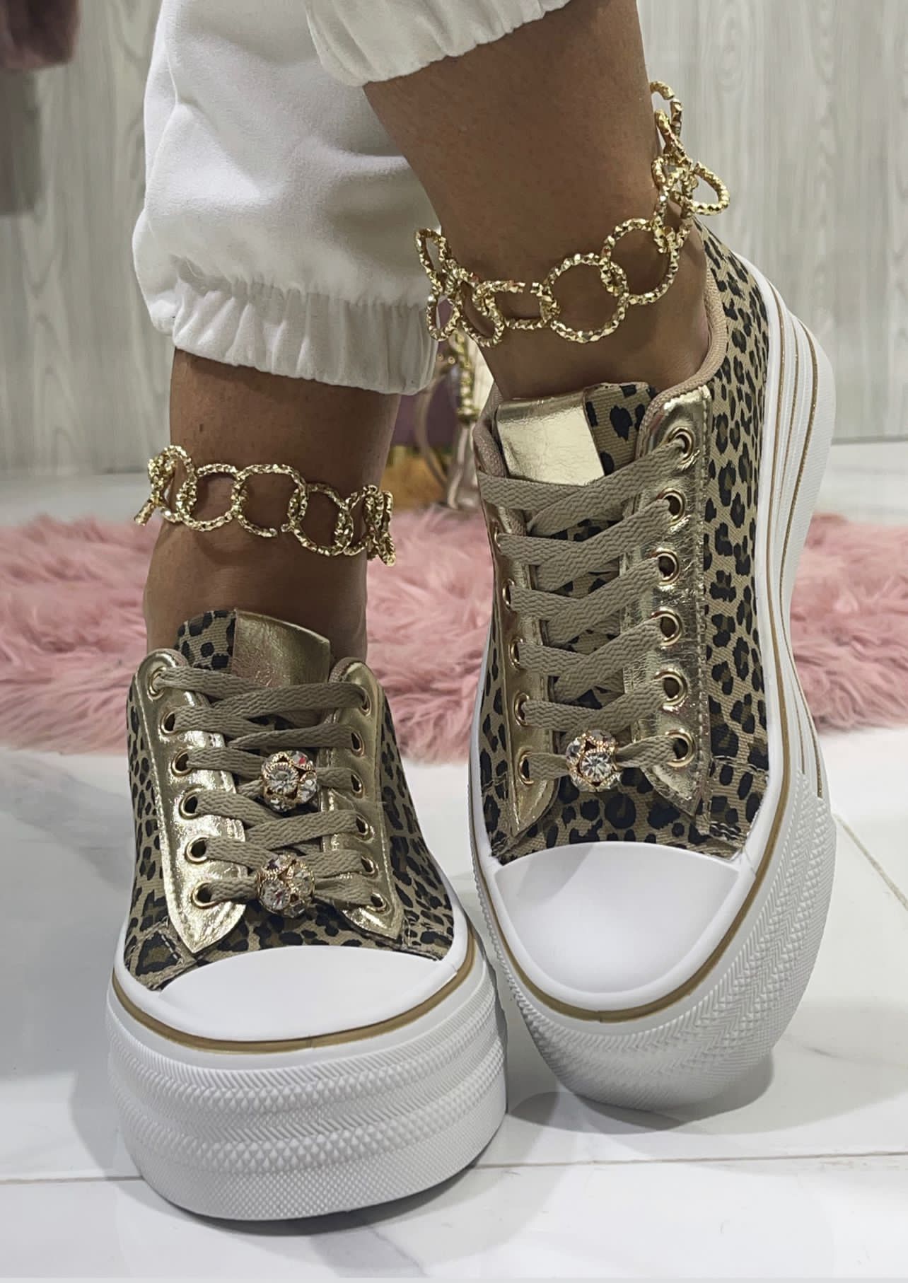Gemma Leopard - Sneakers