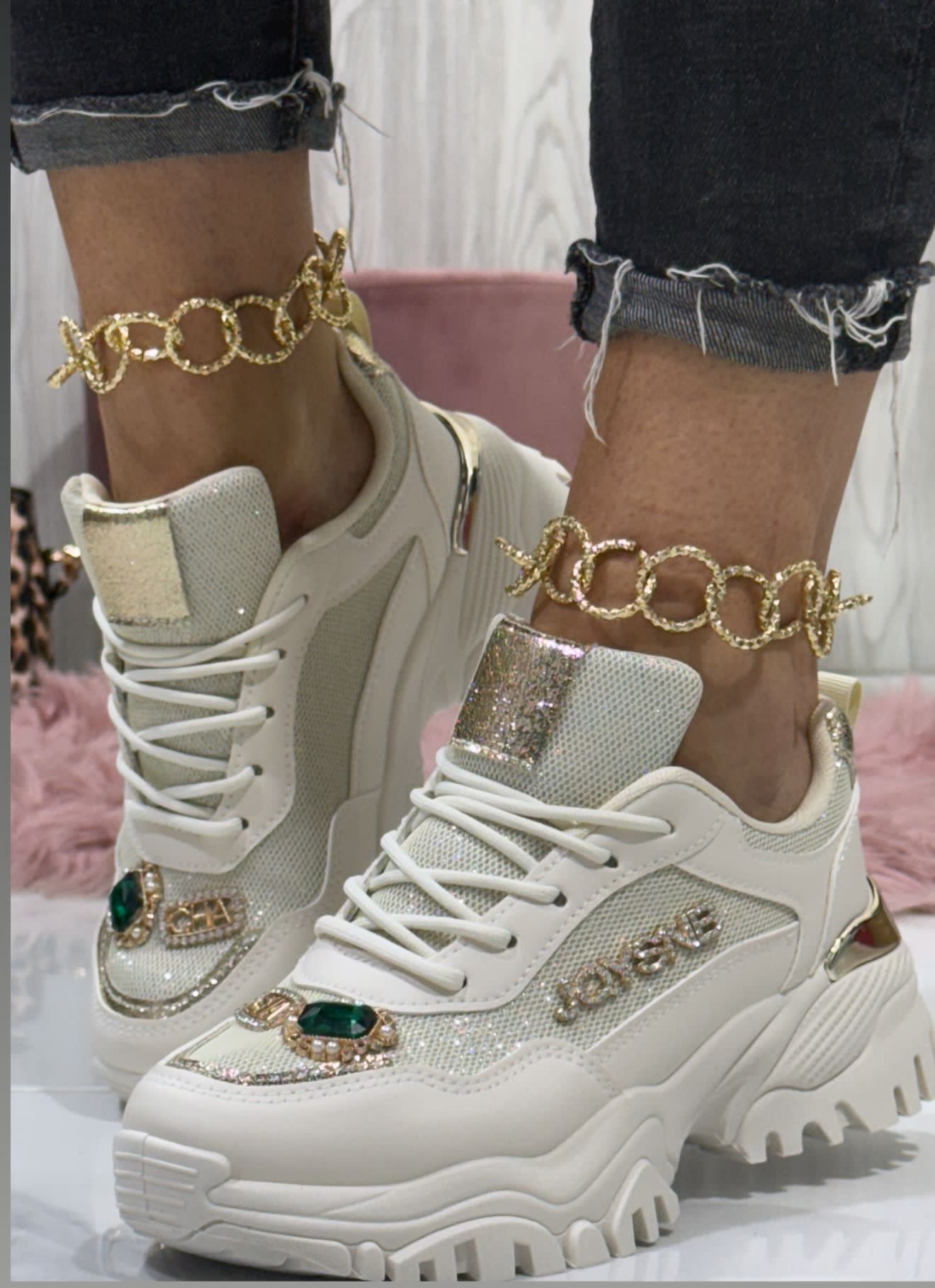 Nancy Beige - Sneakers
