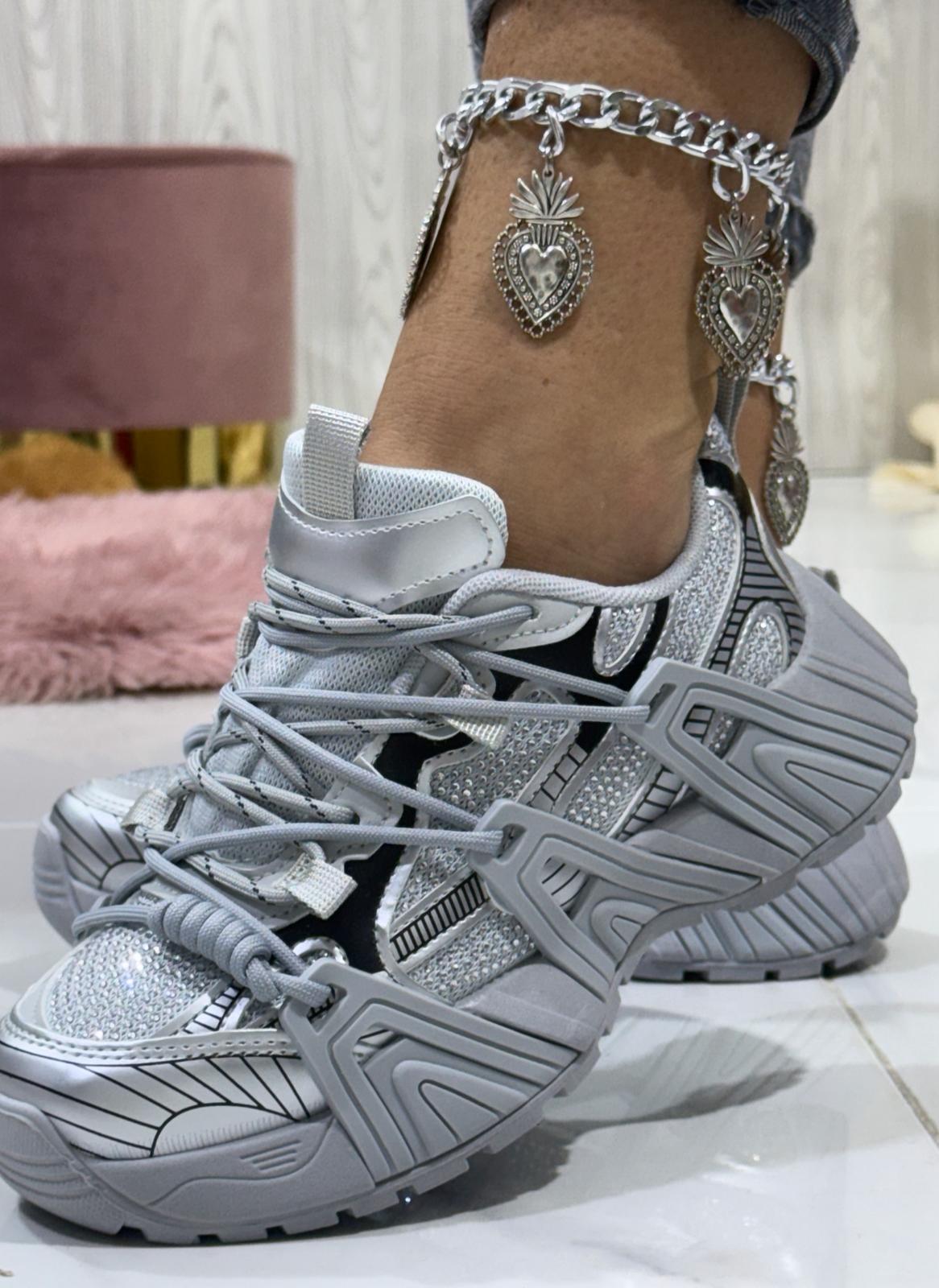 Praga Silver - Sneakers