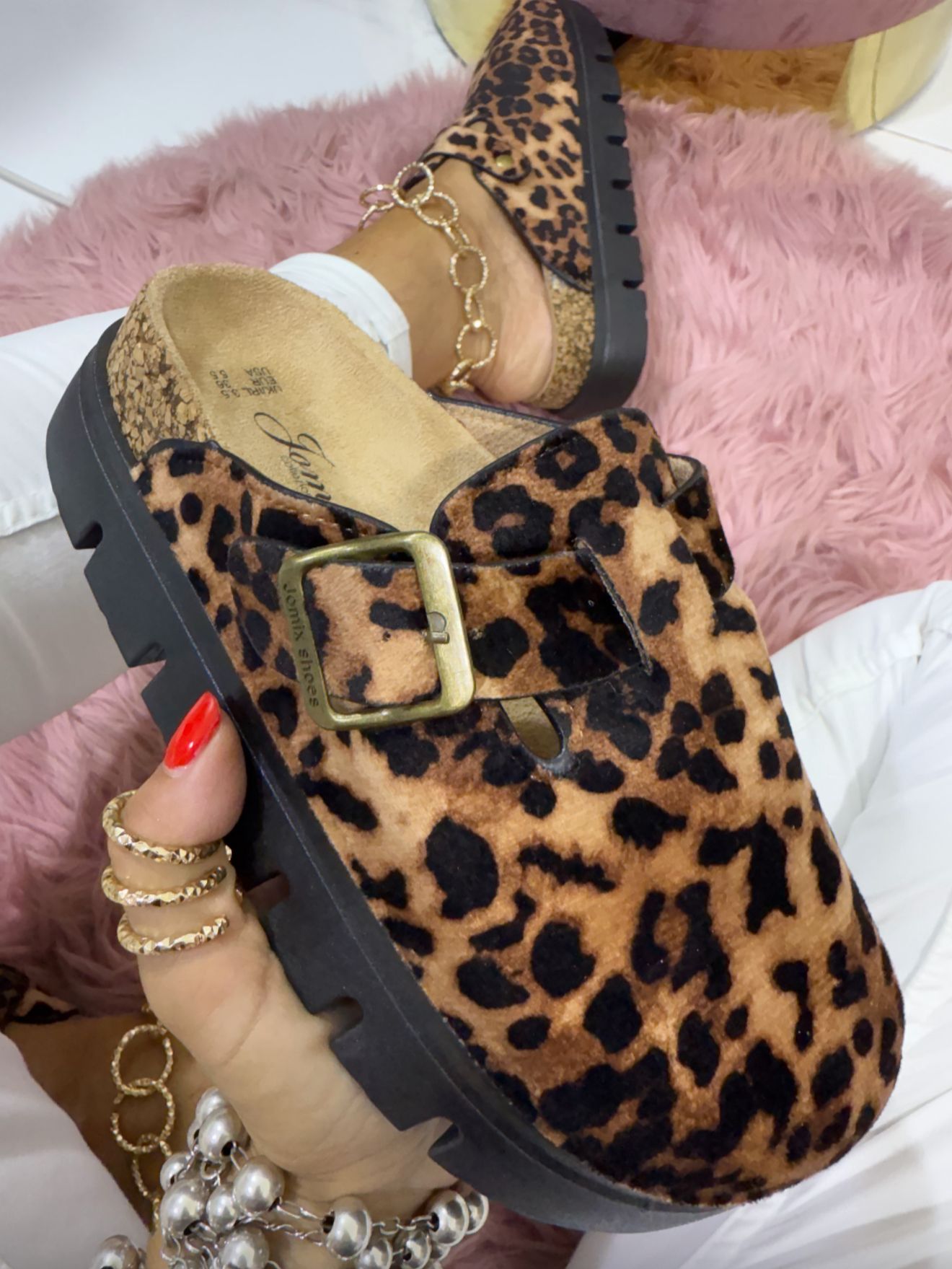 Lavinia Leopard - Sabot