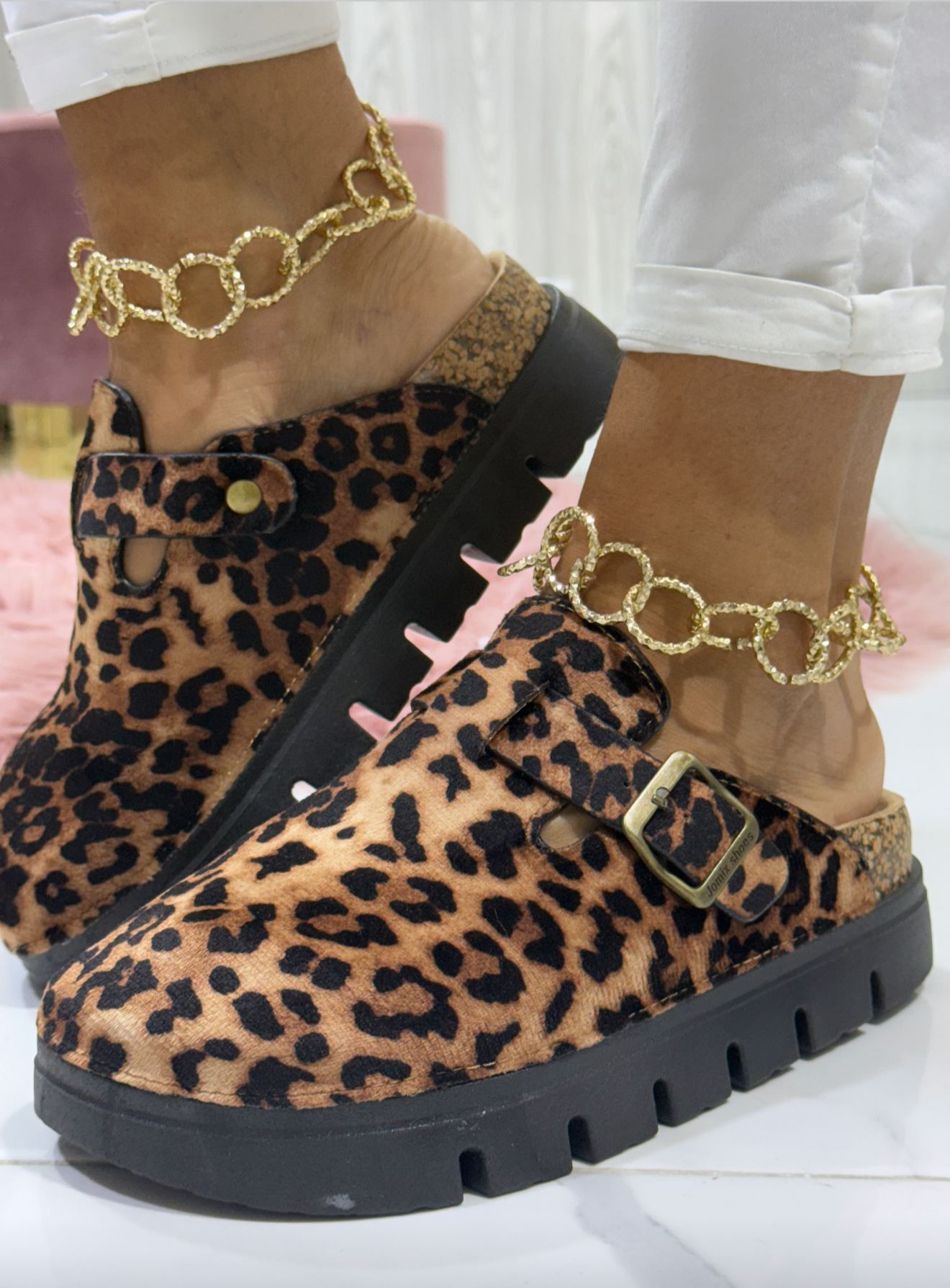 Lavinia Leopard - Sabot