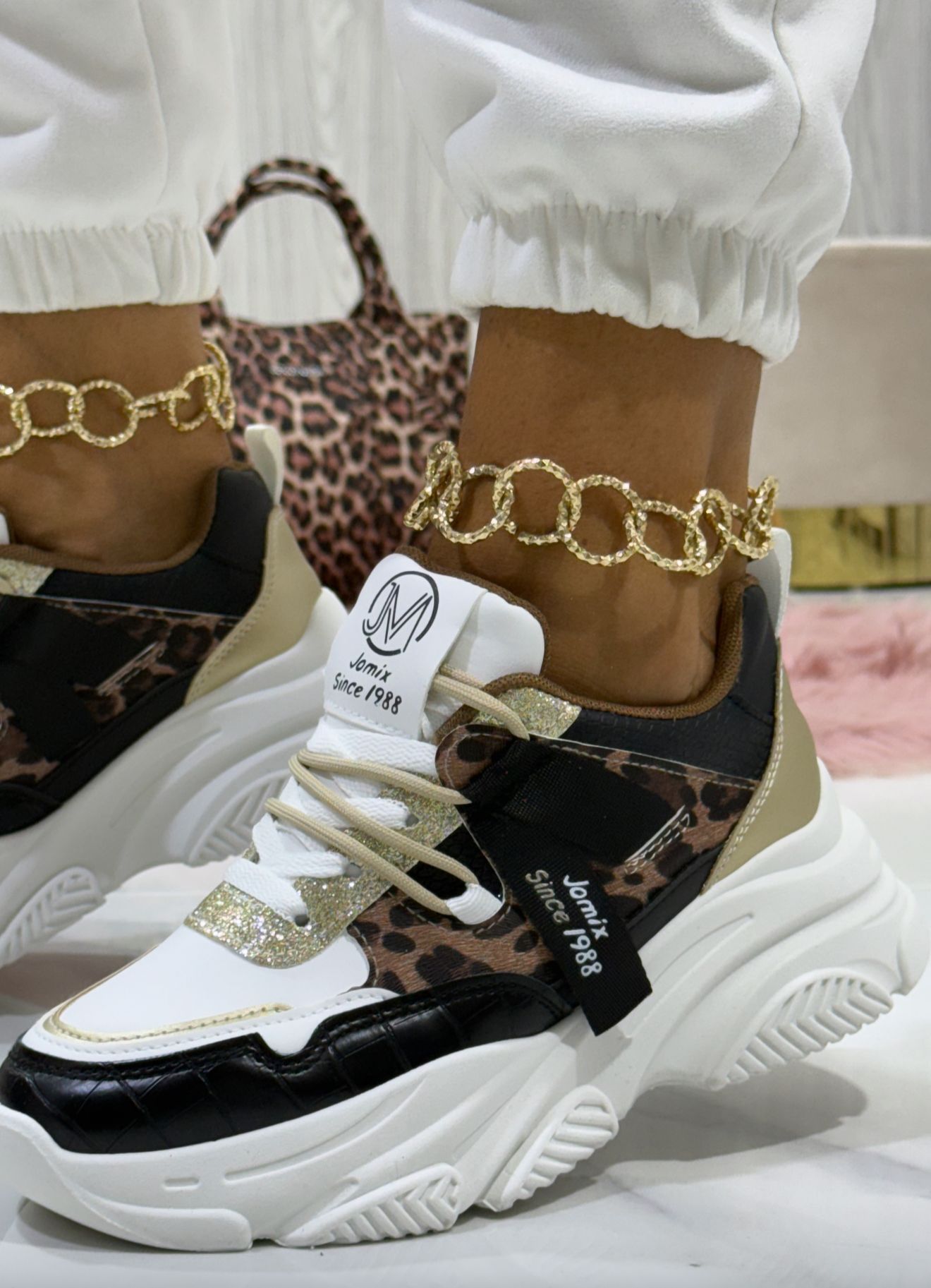 Penelope Leopard - Sneakers