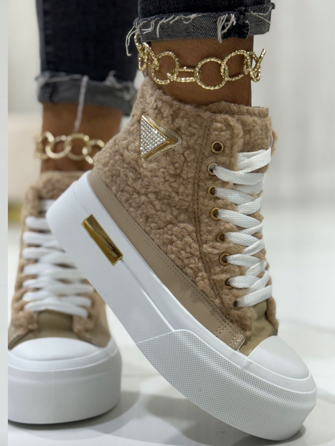 Tania Beige  - Sneakers