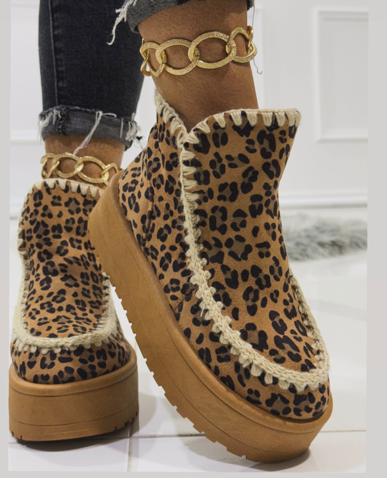 Funny Leopard - Stivale basso