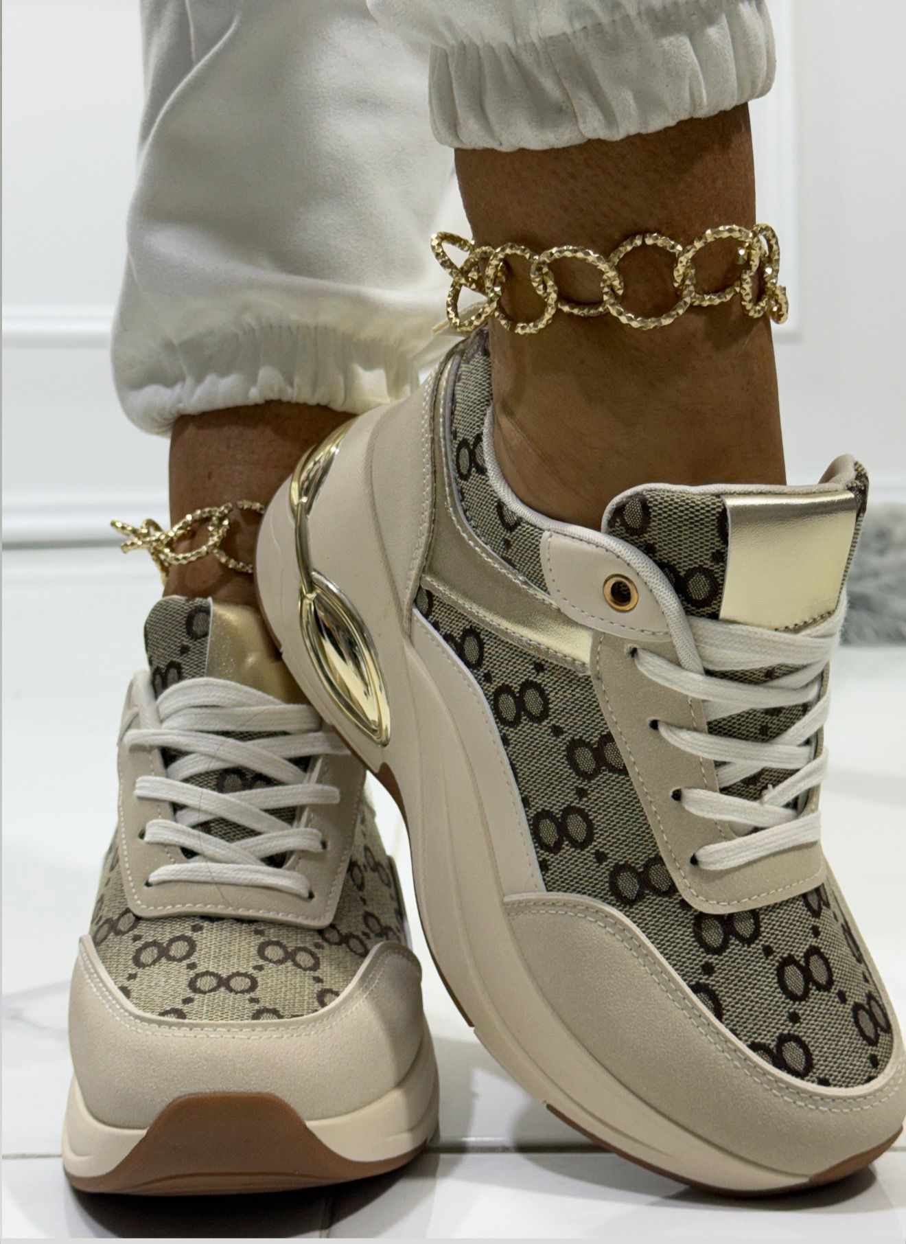 Giada Beige - Sneakers