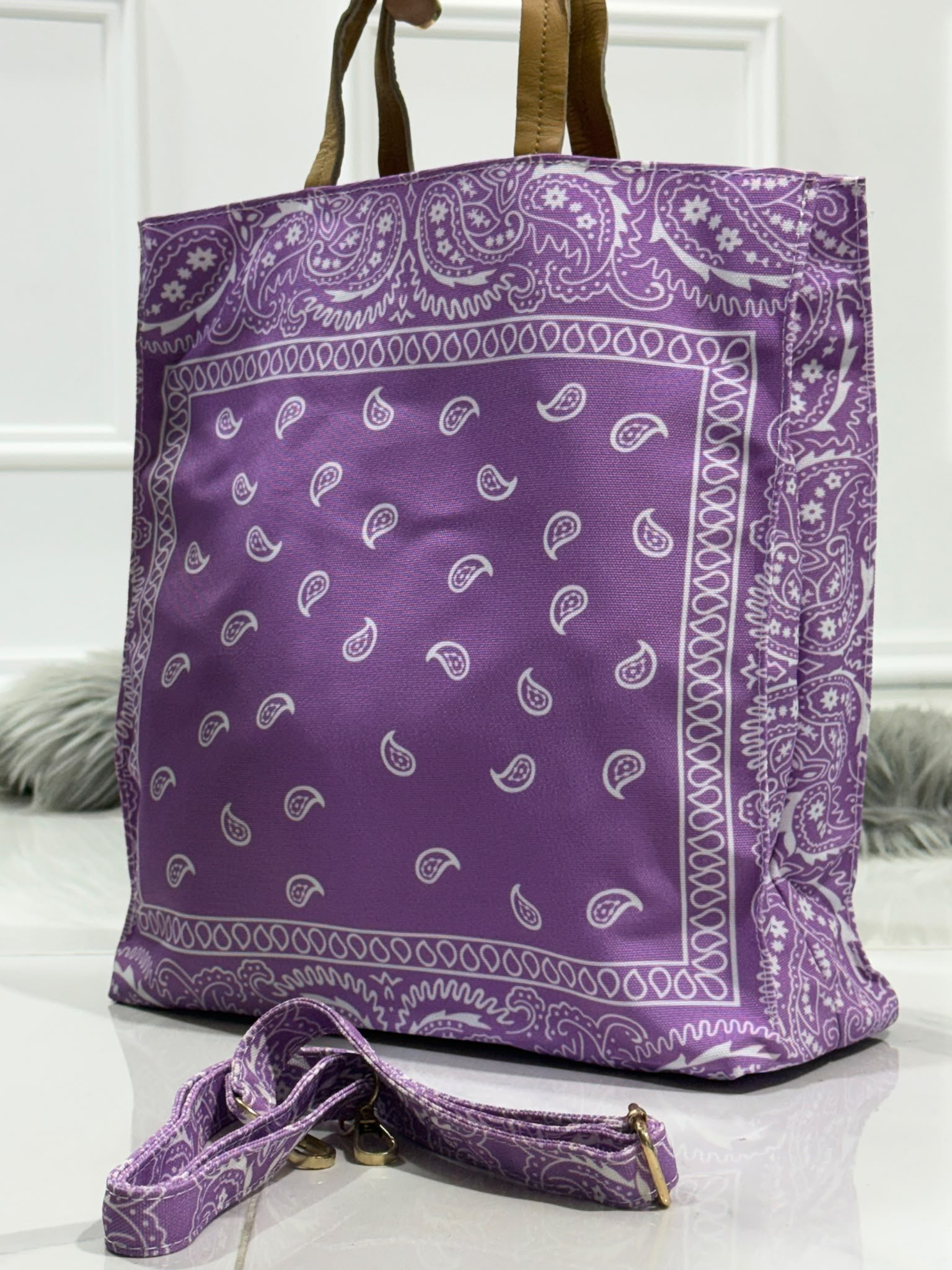 Bandana Lilla - Borsa
