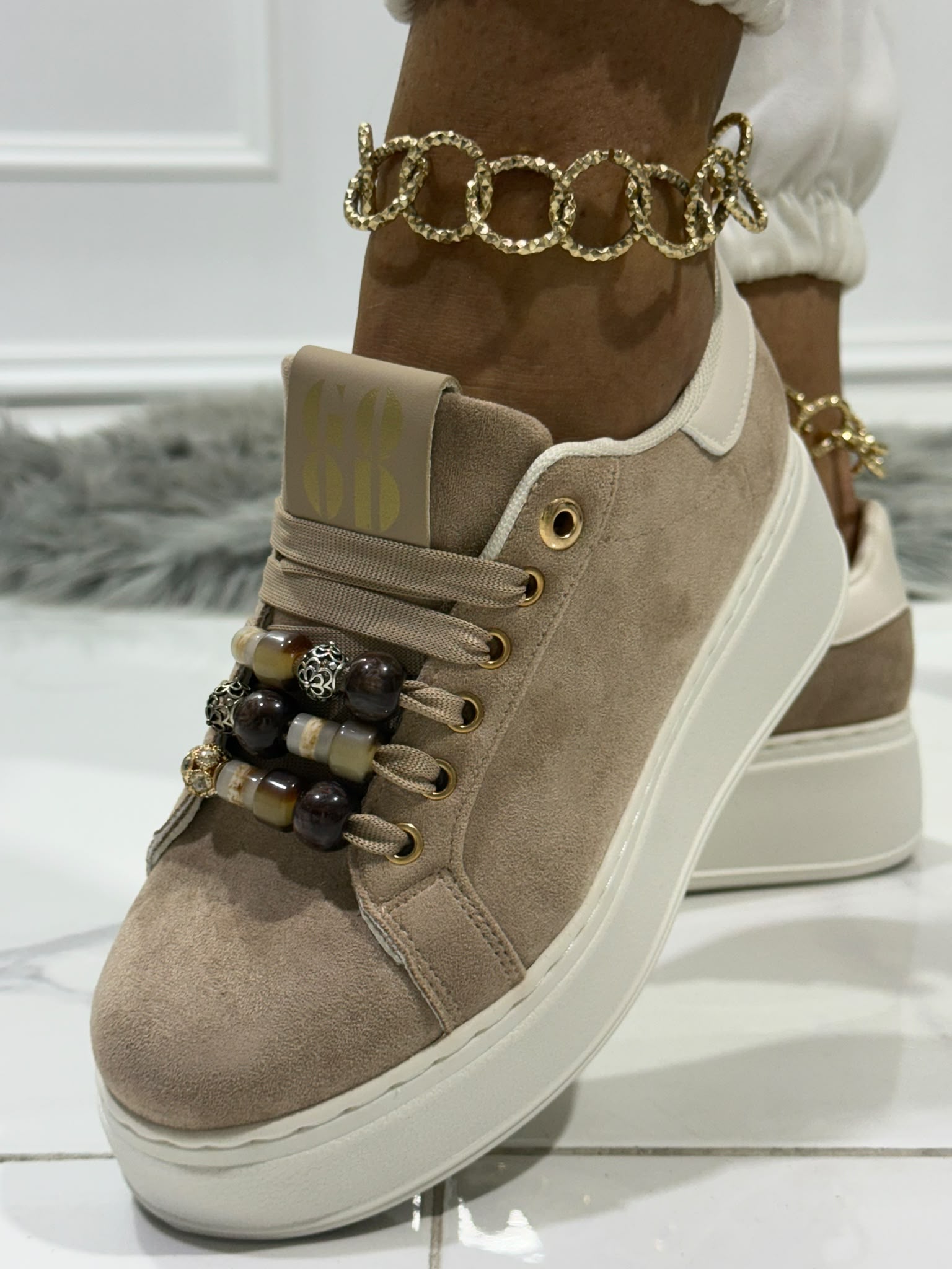 Emily Beige - Sneakers