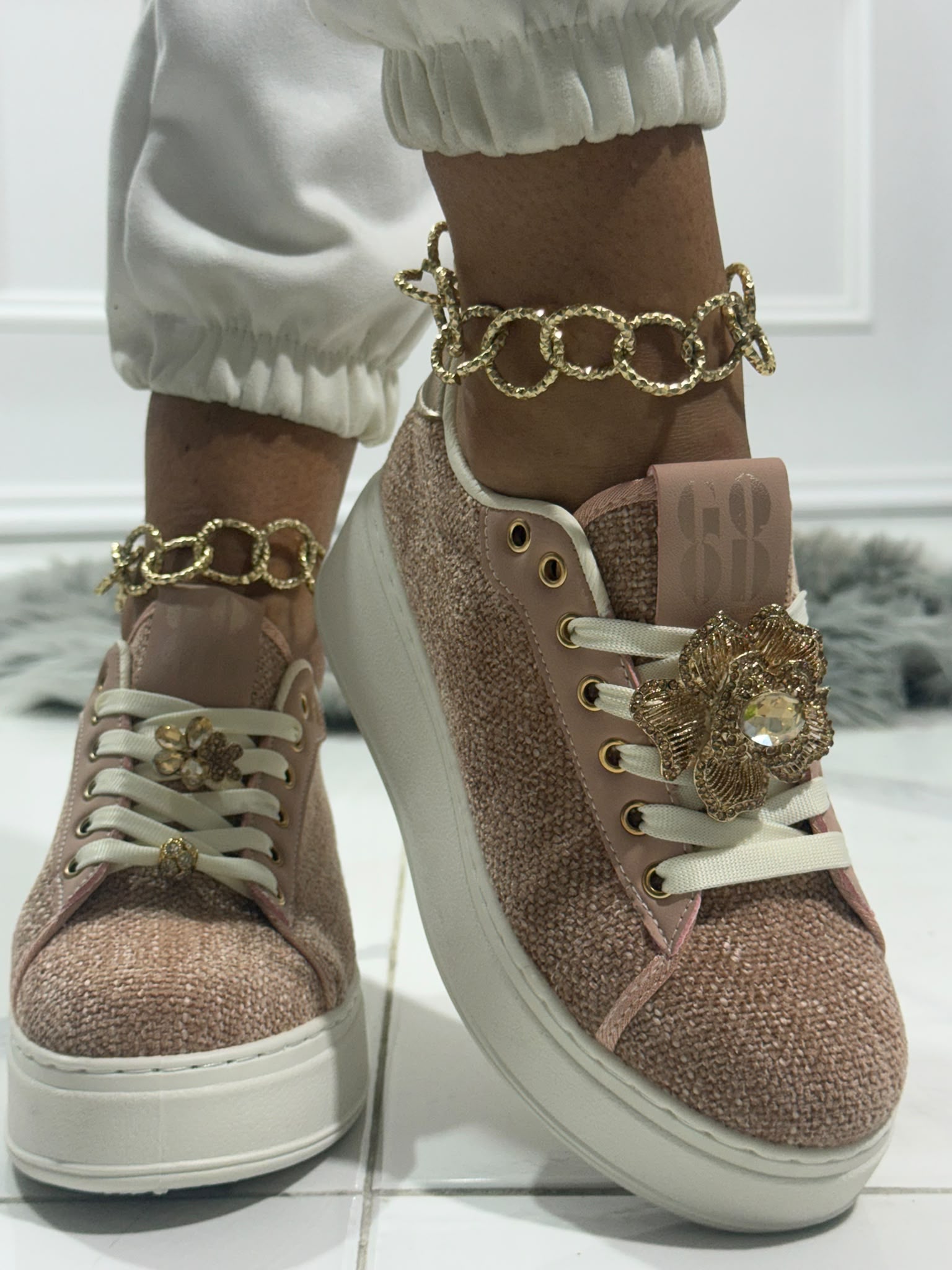 Lia Beige - Sneakers