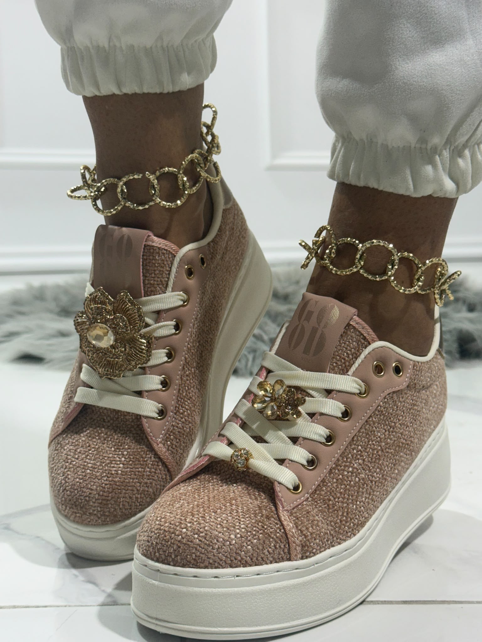 Lia Beige - Sneakers