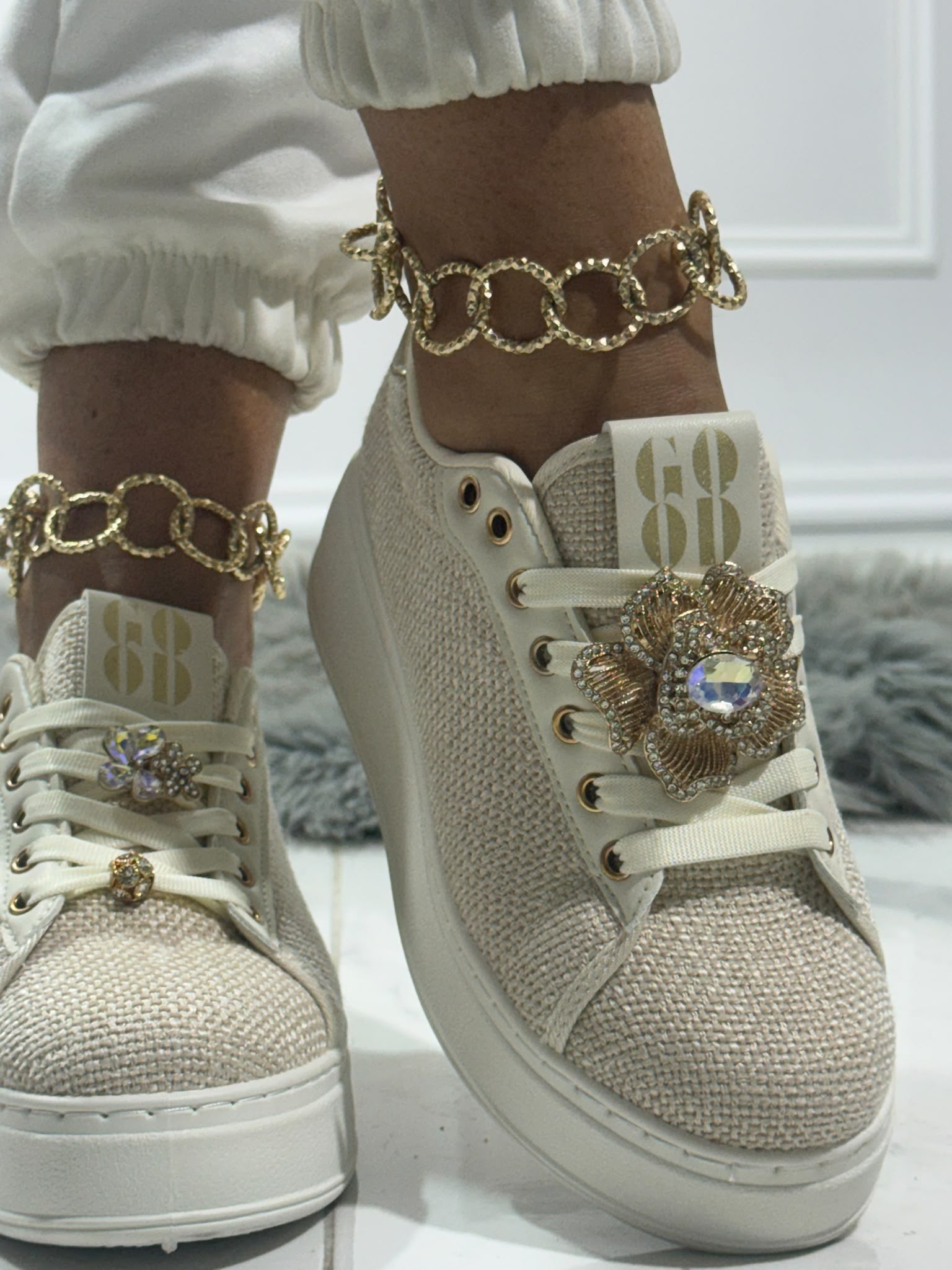 Lia Beige - Sneakers