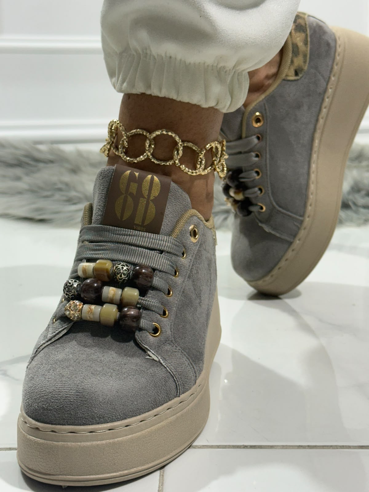 Emily Khaki - Sneakers
