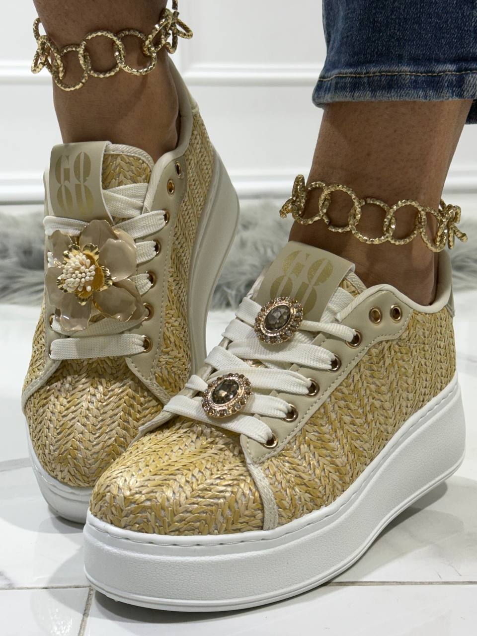 Perla Gold - Sneakers