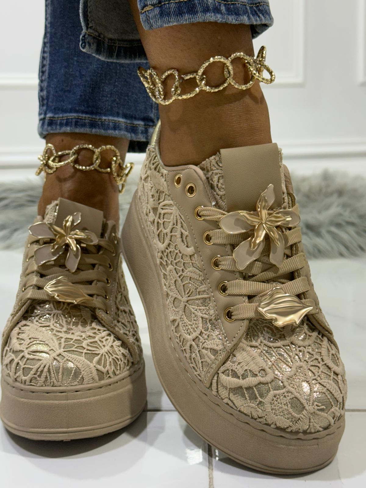Romantica Khaki - Sneakers