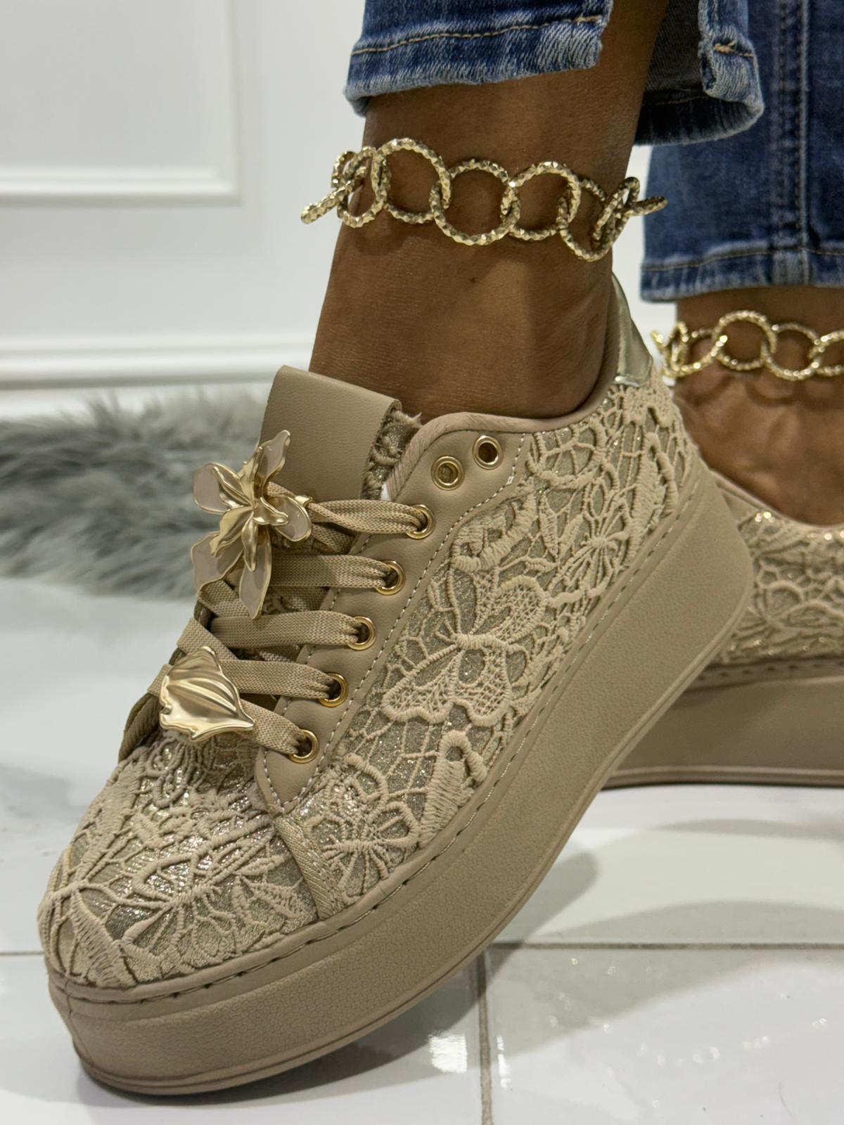 Romantica Khaki - Sneakers