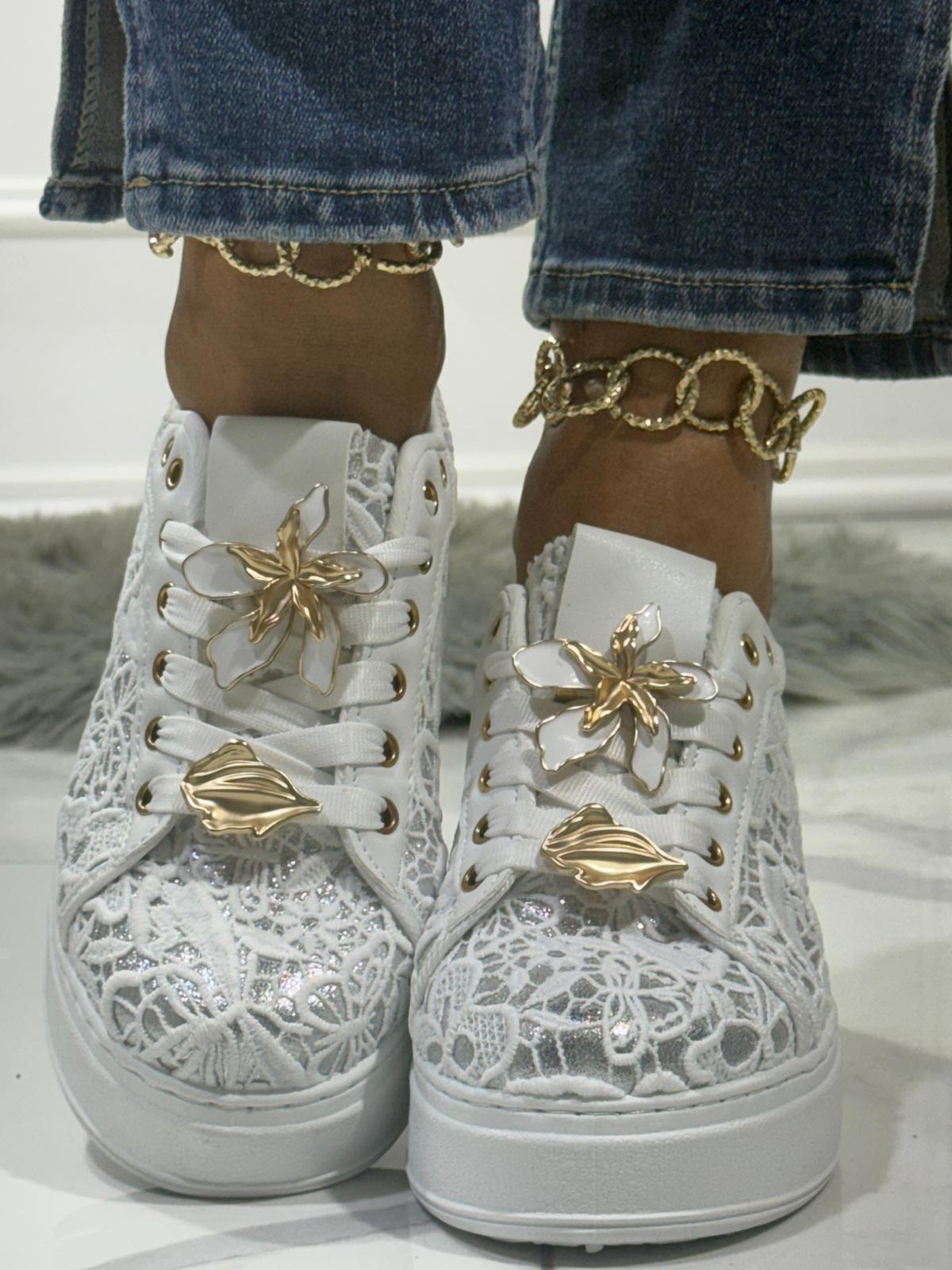 Romantica White - Sneakers