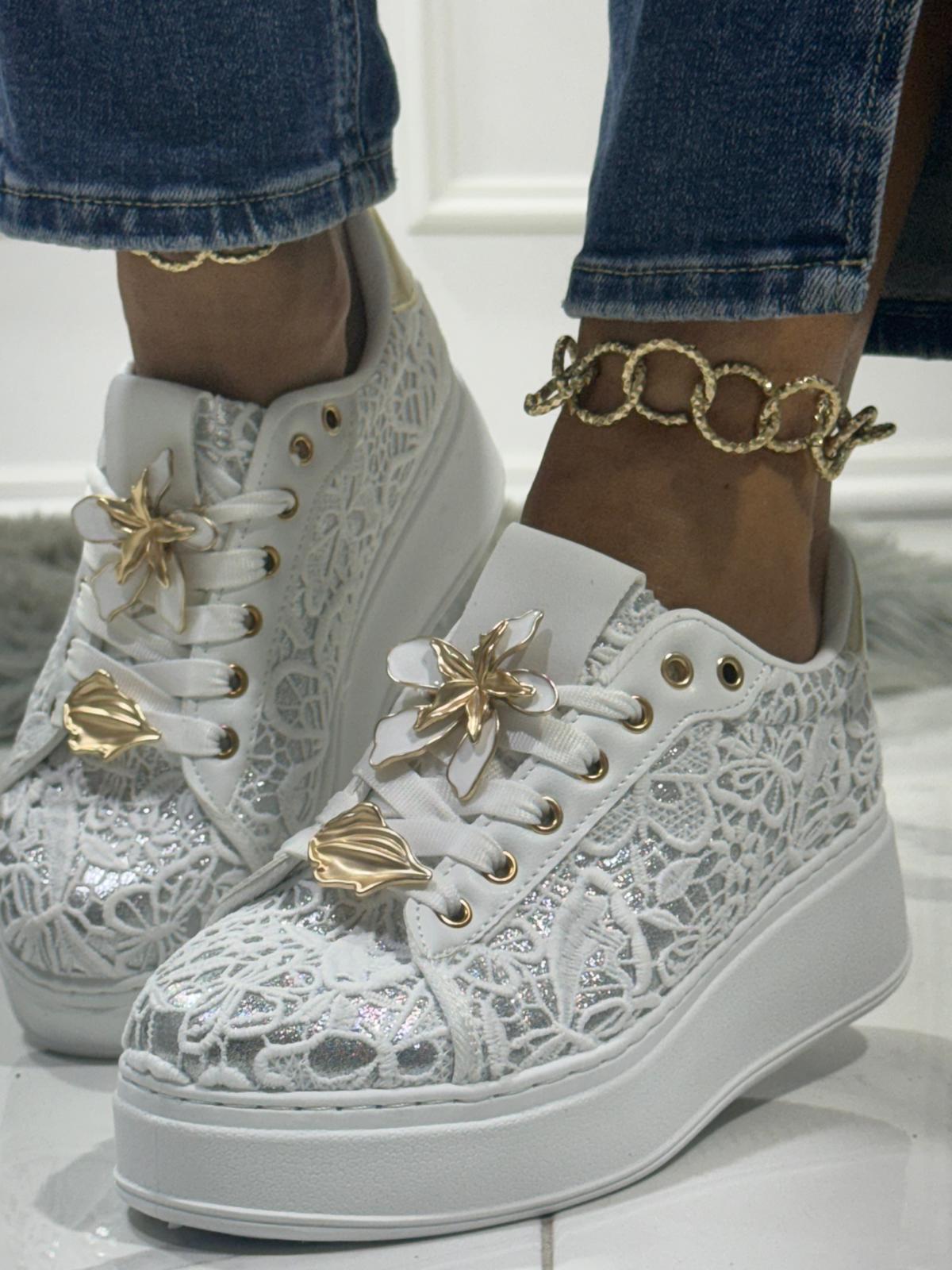 Romantica White - Sneakers
