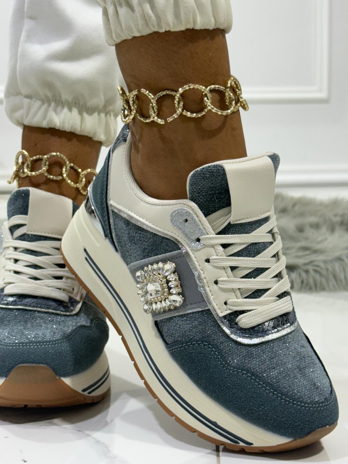 Ermes Blue - Sneakers