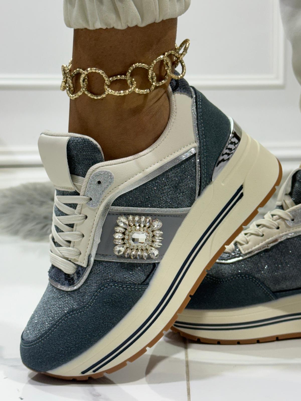 Ermes Blue - Sneakers
