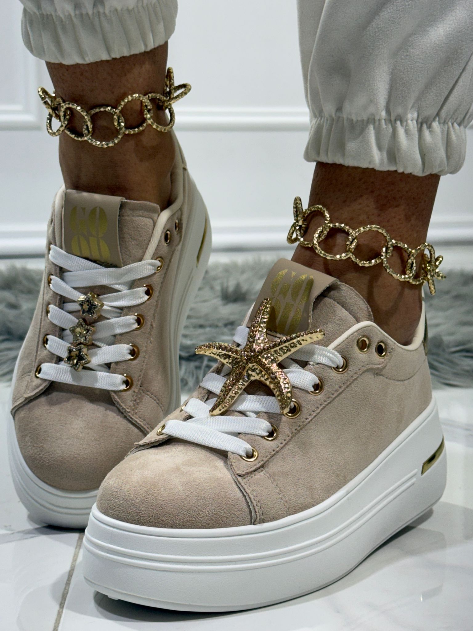 Stella Beige - Sneakers