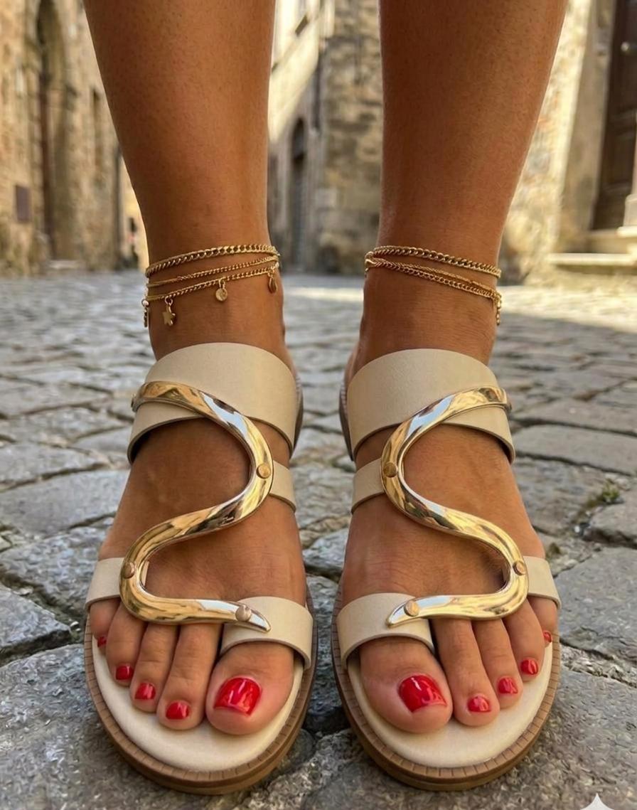 Samuel Beige - Sandalo Basso