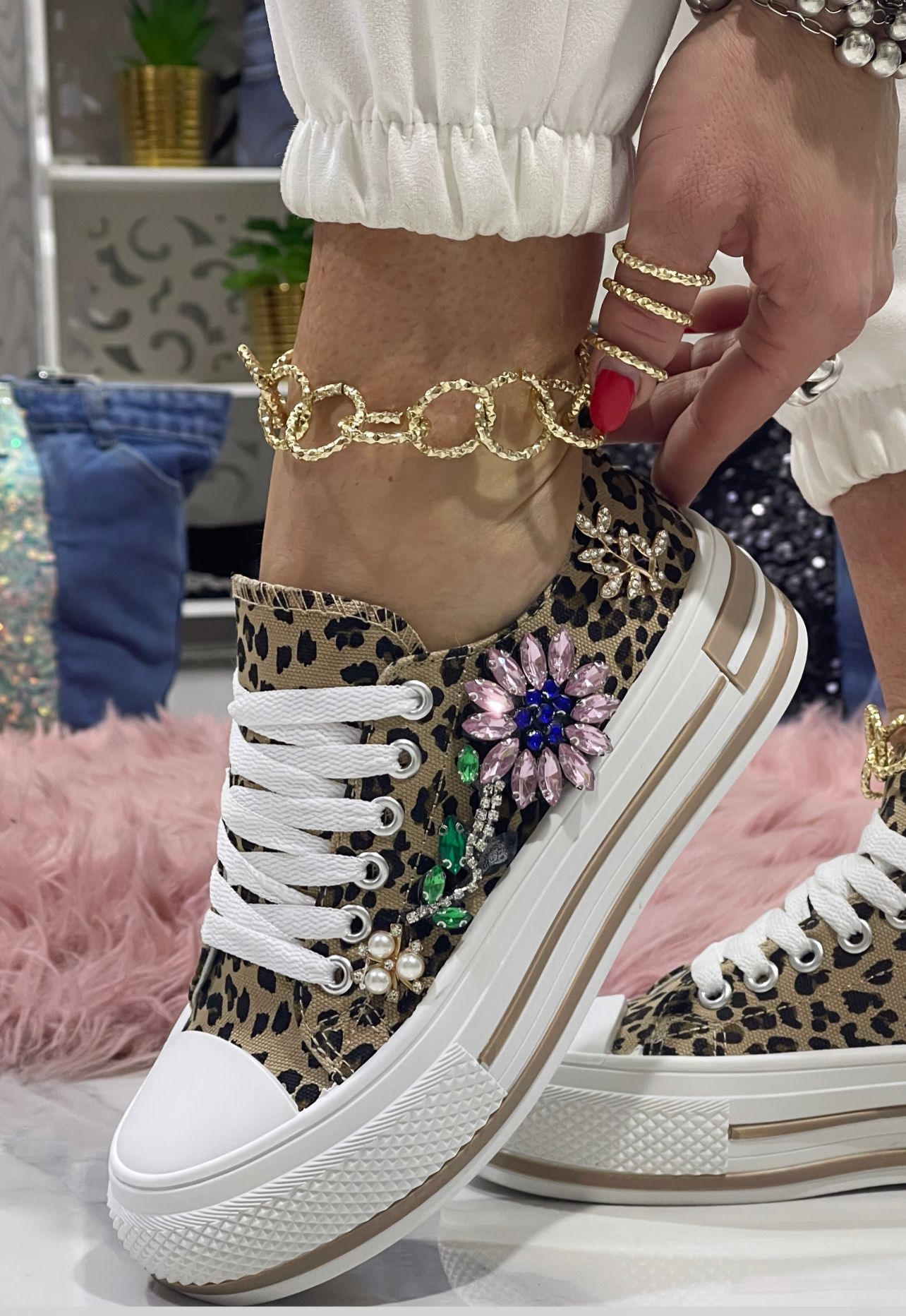 Musa Leopard - Sneakers