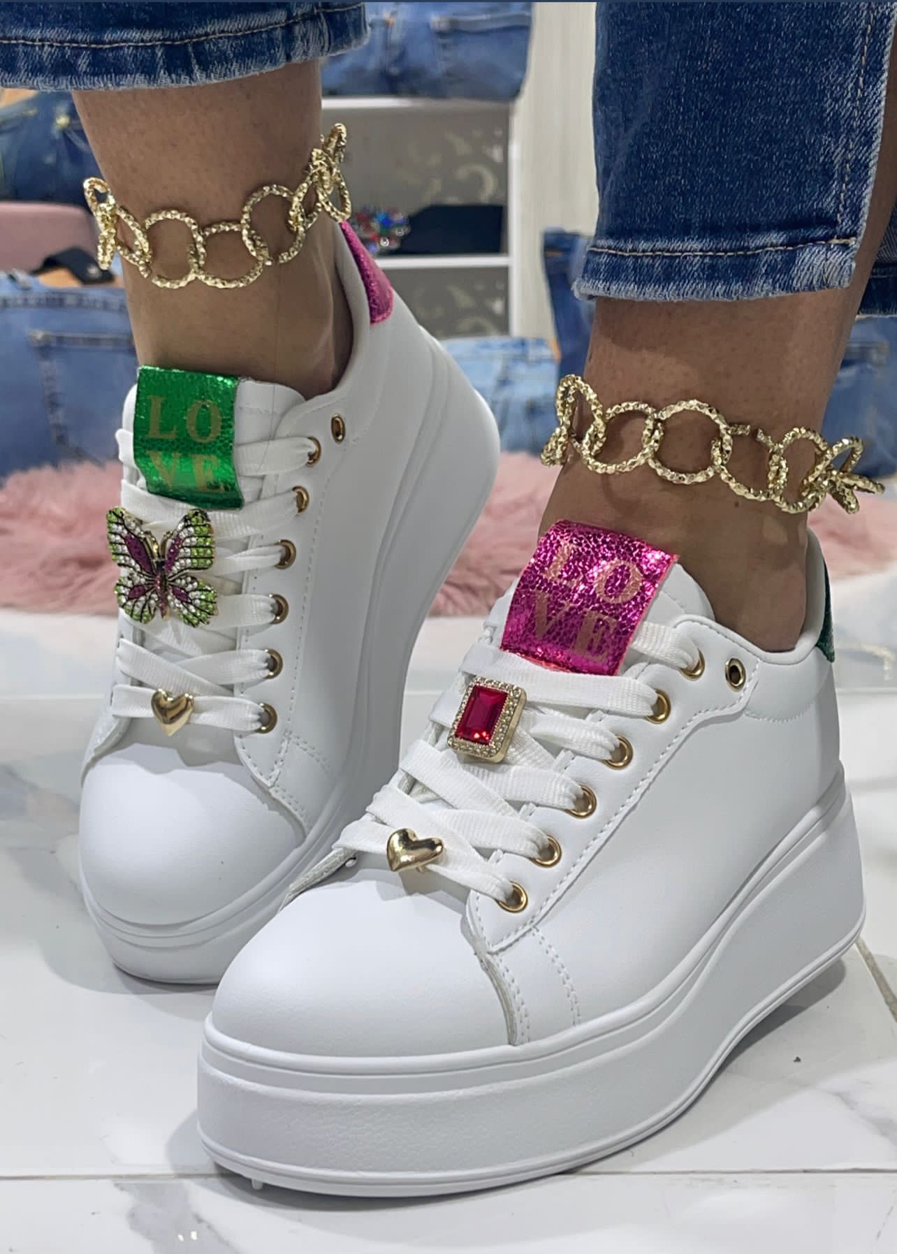 Diamante Fucsia - Sneakers