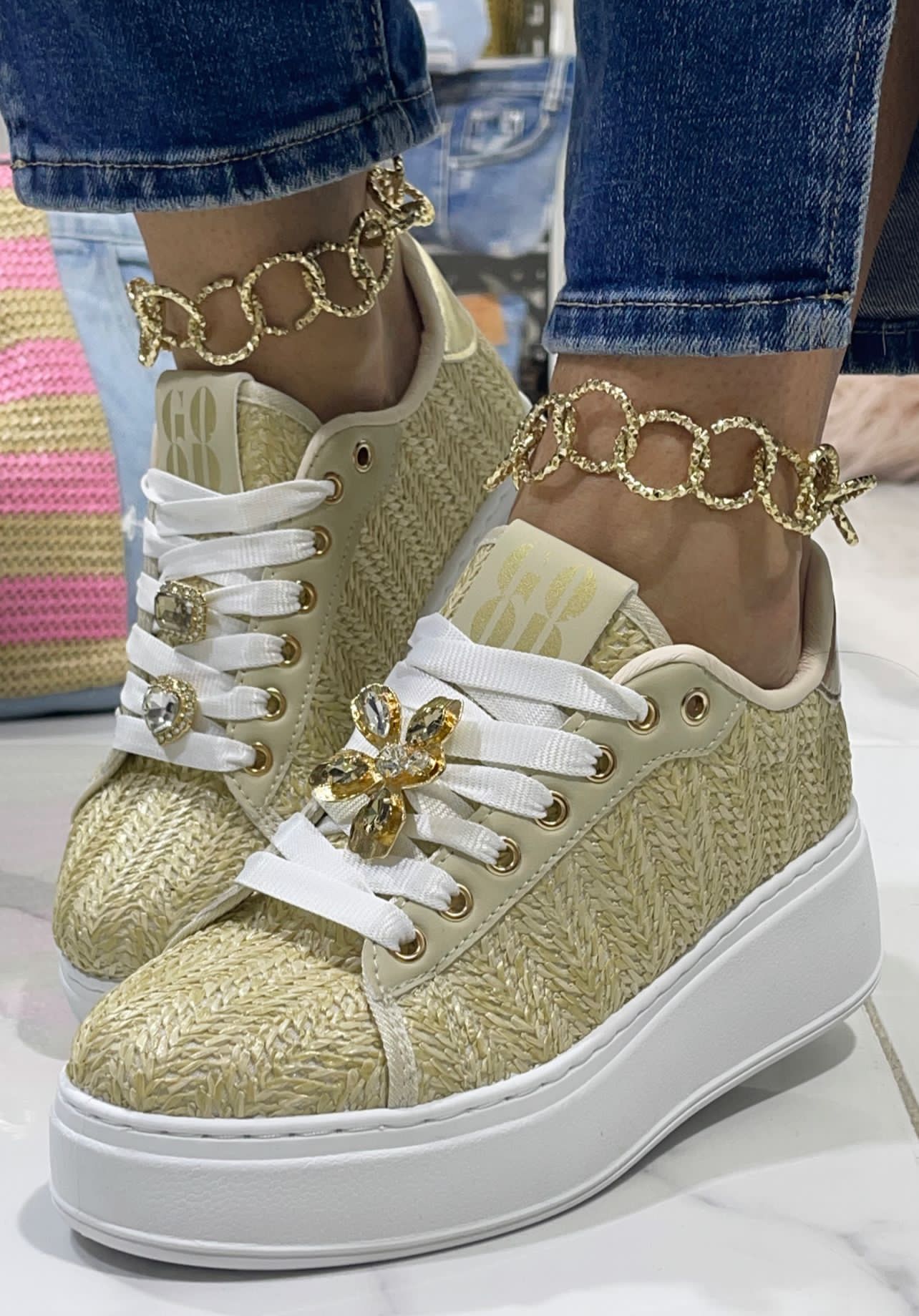 Olga Beige - Sneakers