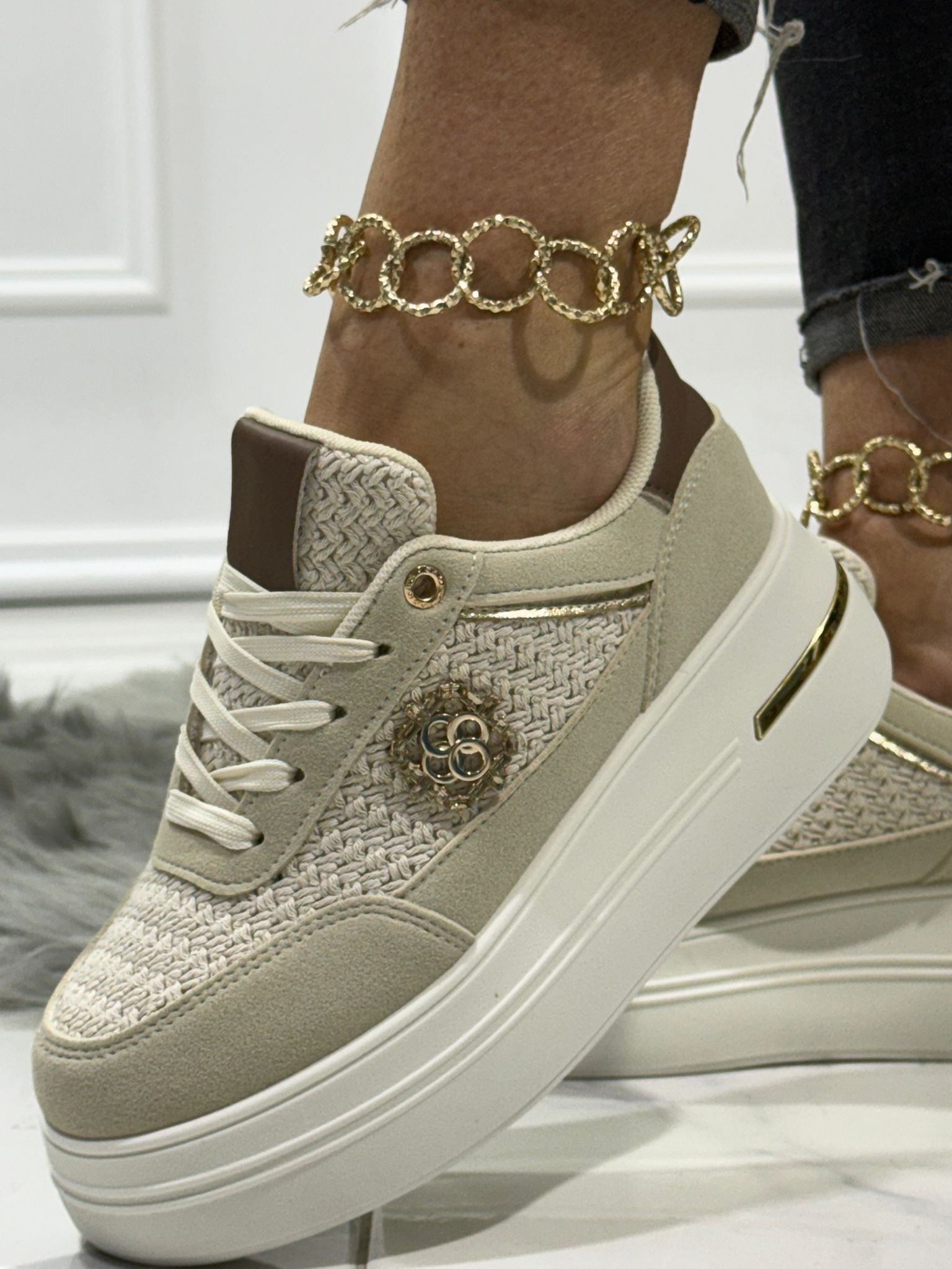 Melodia Beige - Sneakers