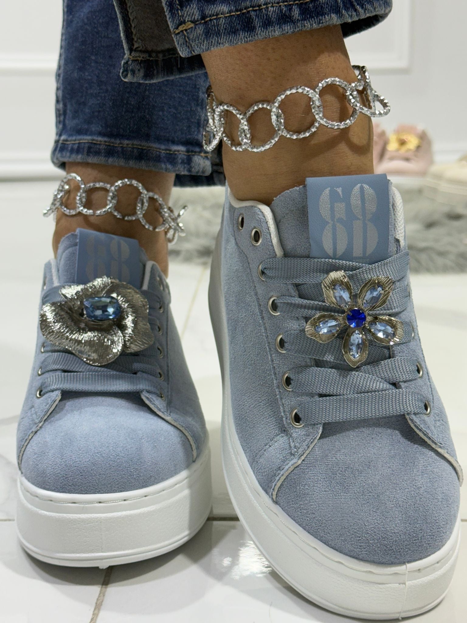 Fiore Blue - Sneakers