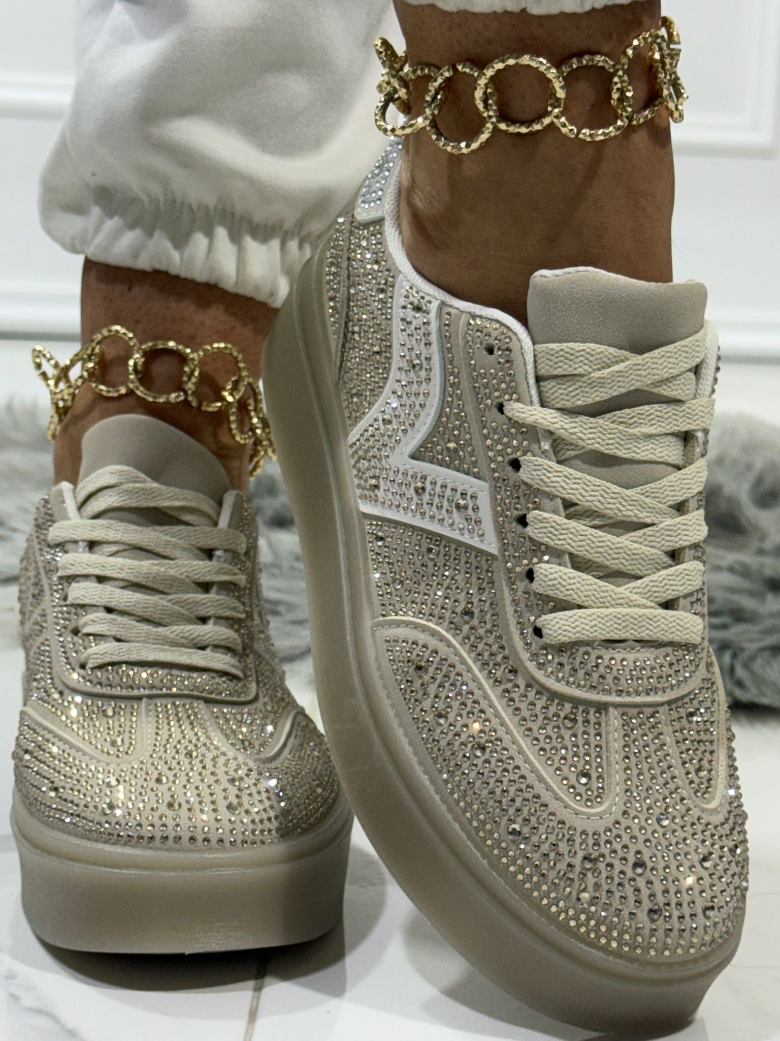 Cleopatra Beige  - Sneakers