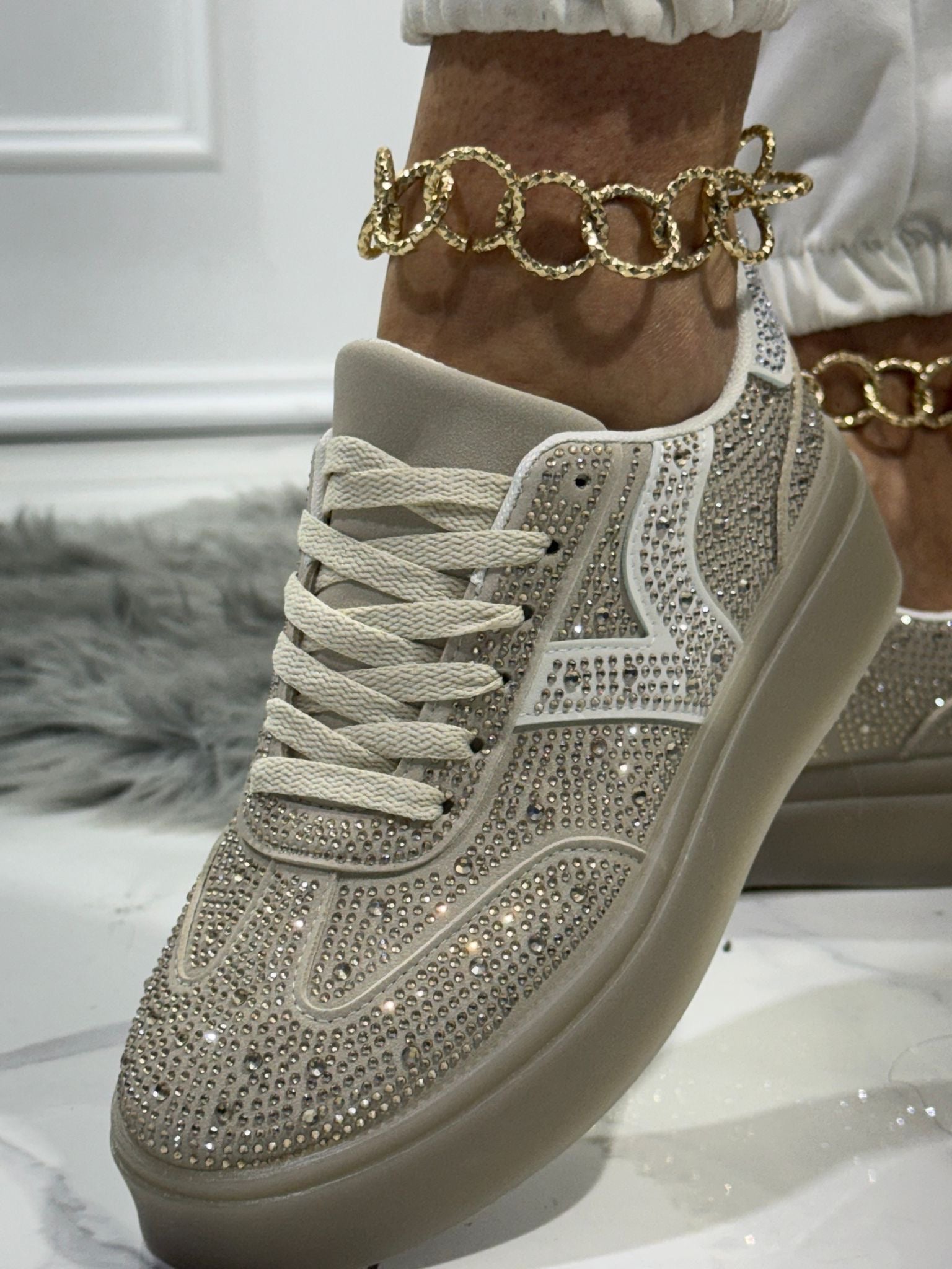 Cleopatra Beige  - Sneakers