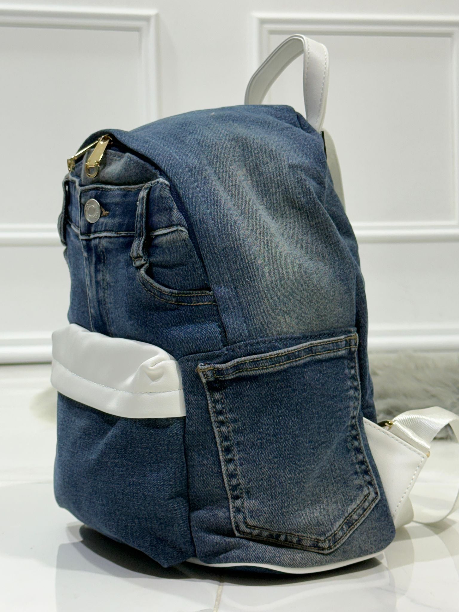 Gandi Denim White - Zaino