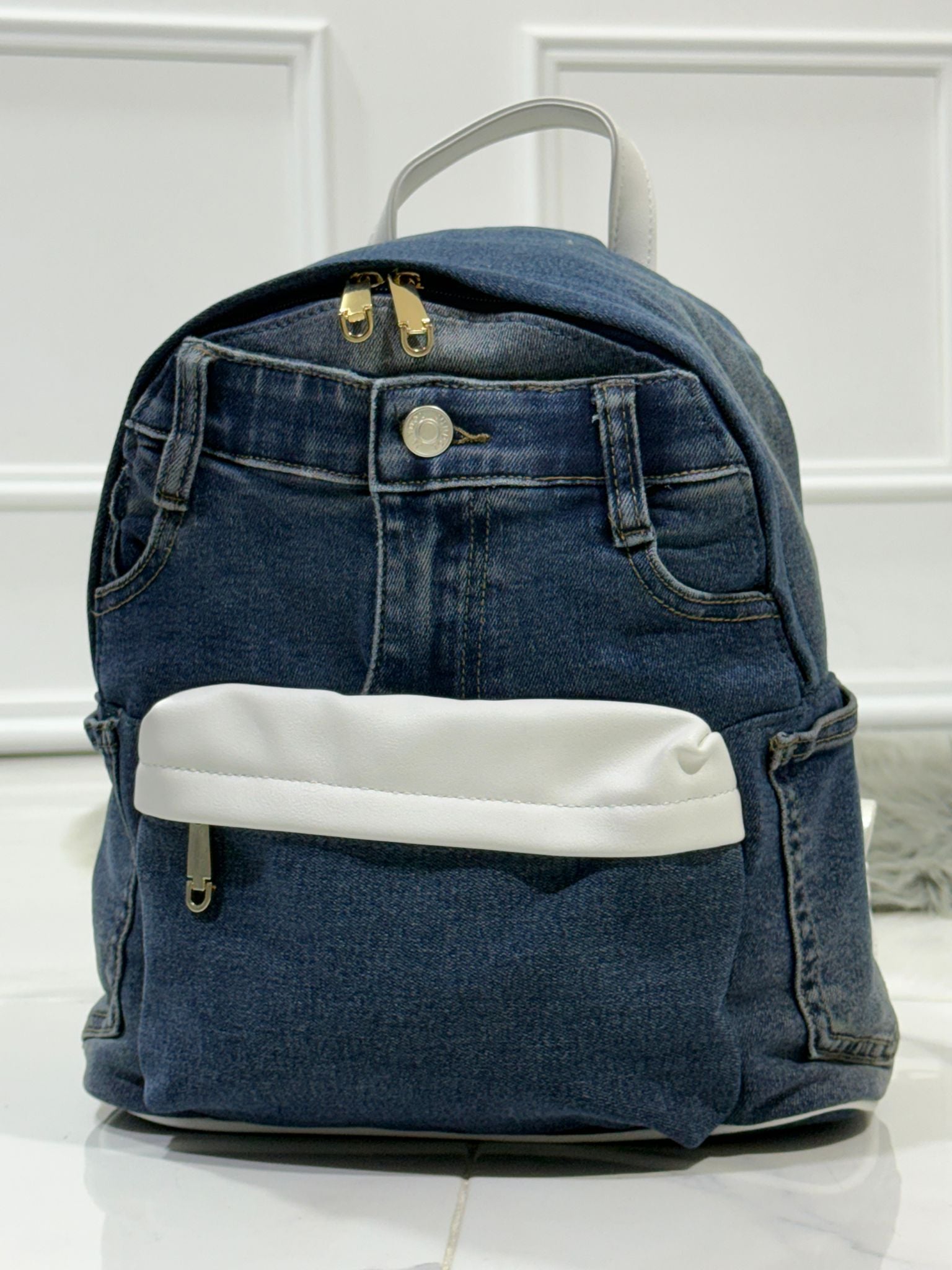 Gandi Denim White - Zaino