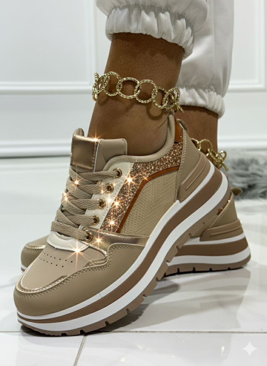 Miriam Beige - Sneakers
