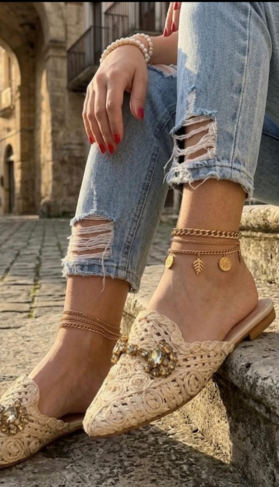 Maiorca Beige - Sabot