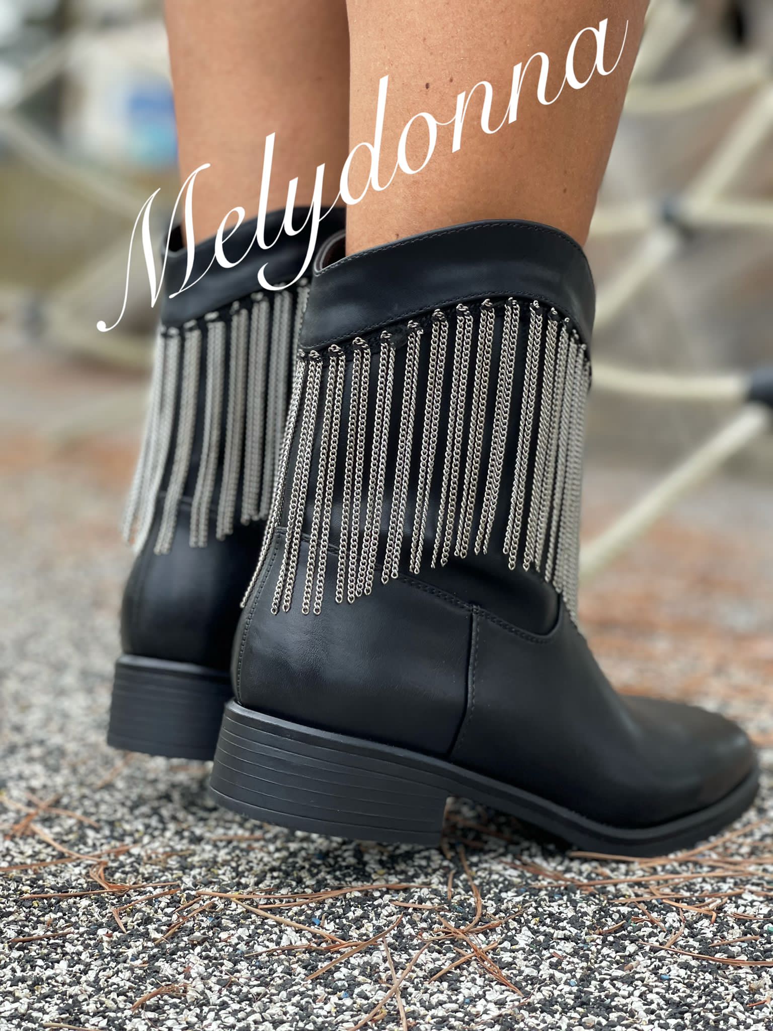 STIVALE BASSO DIANA NERO