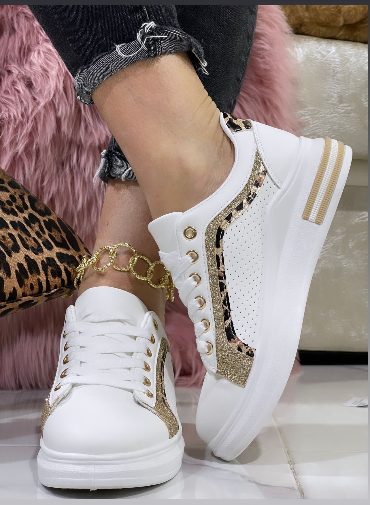 Sneakers Venere Oro