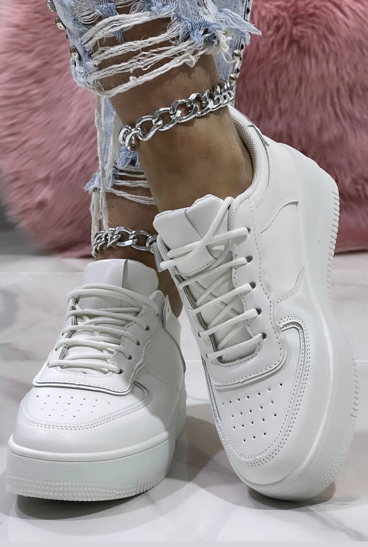Sneakers Sole Bianca